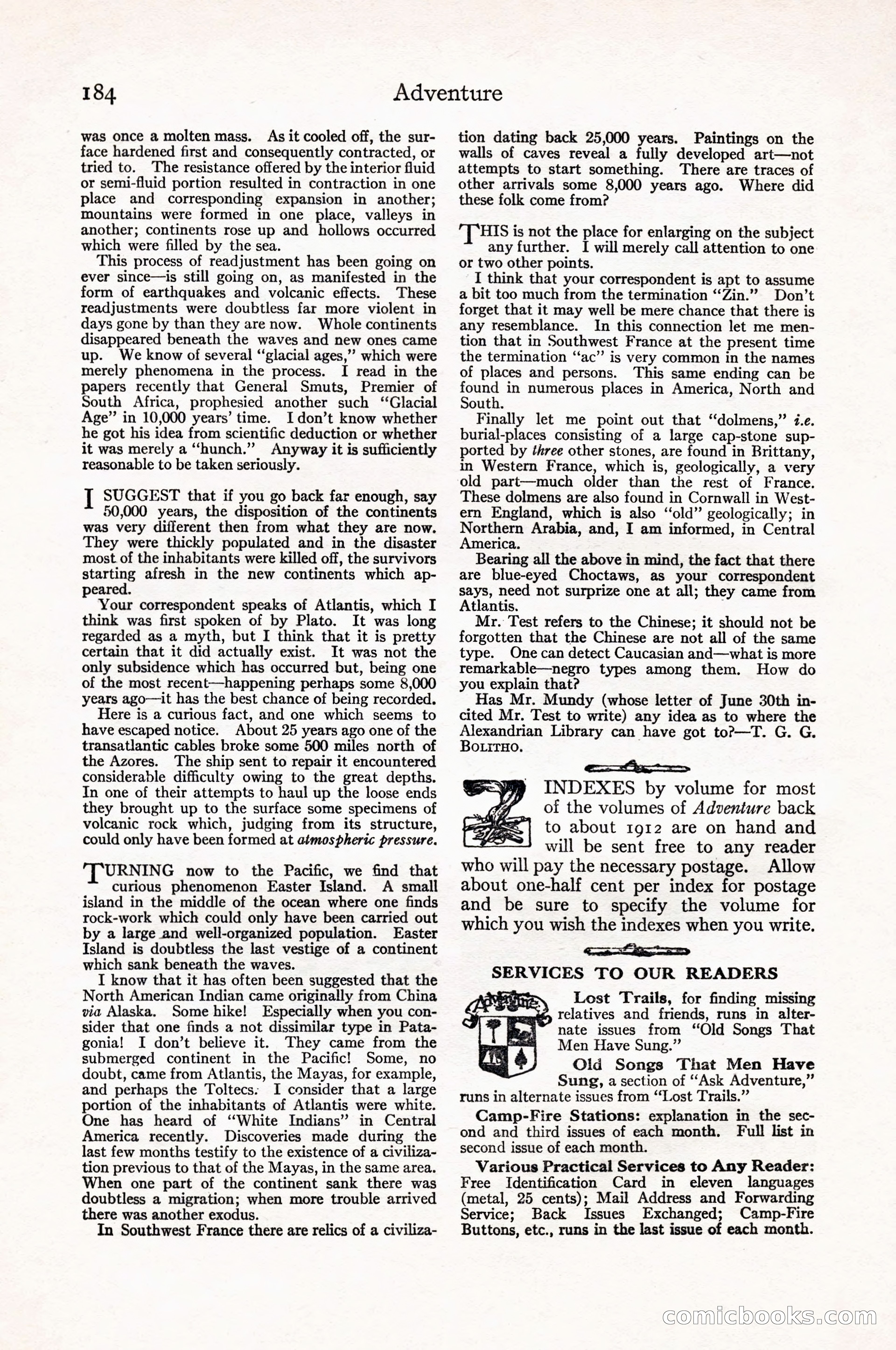 Adventure Magazine Cover — page 196 of 206