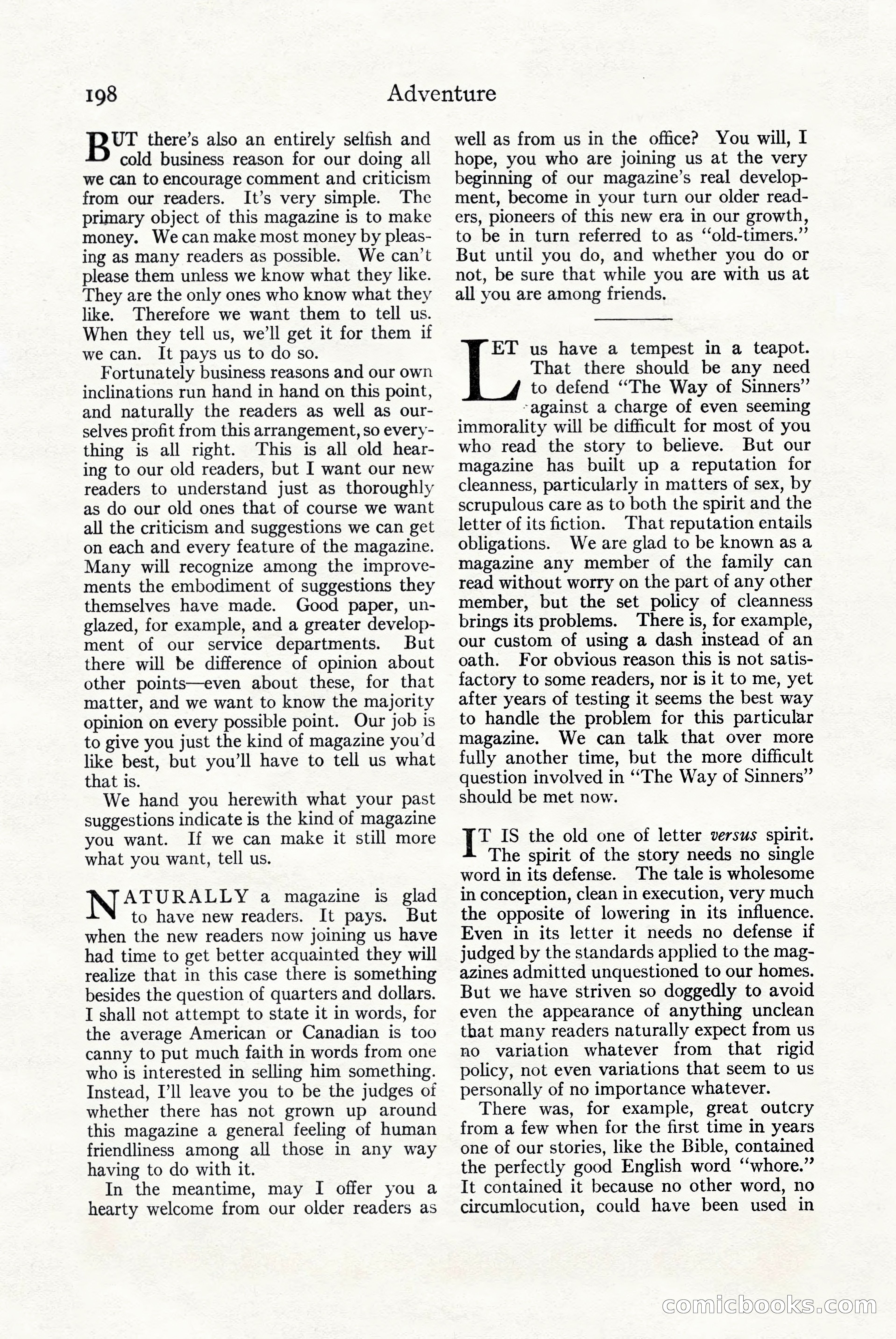 Adventure Magazine Cover — page 200 of 228