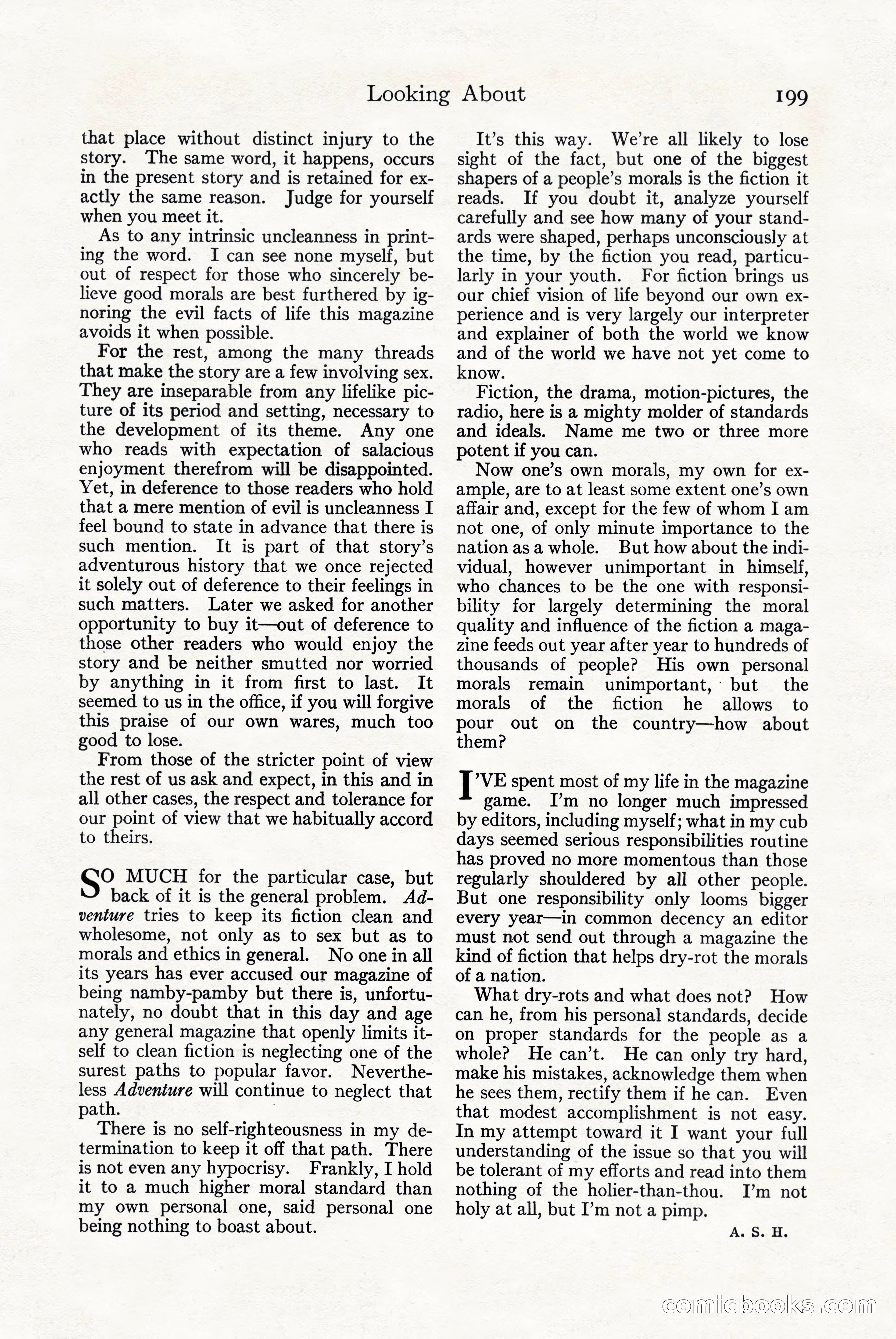 Adventure Magazine Cover — page 201 of 228
