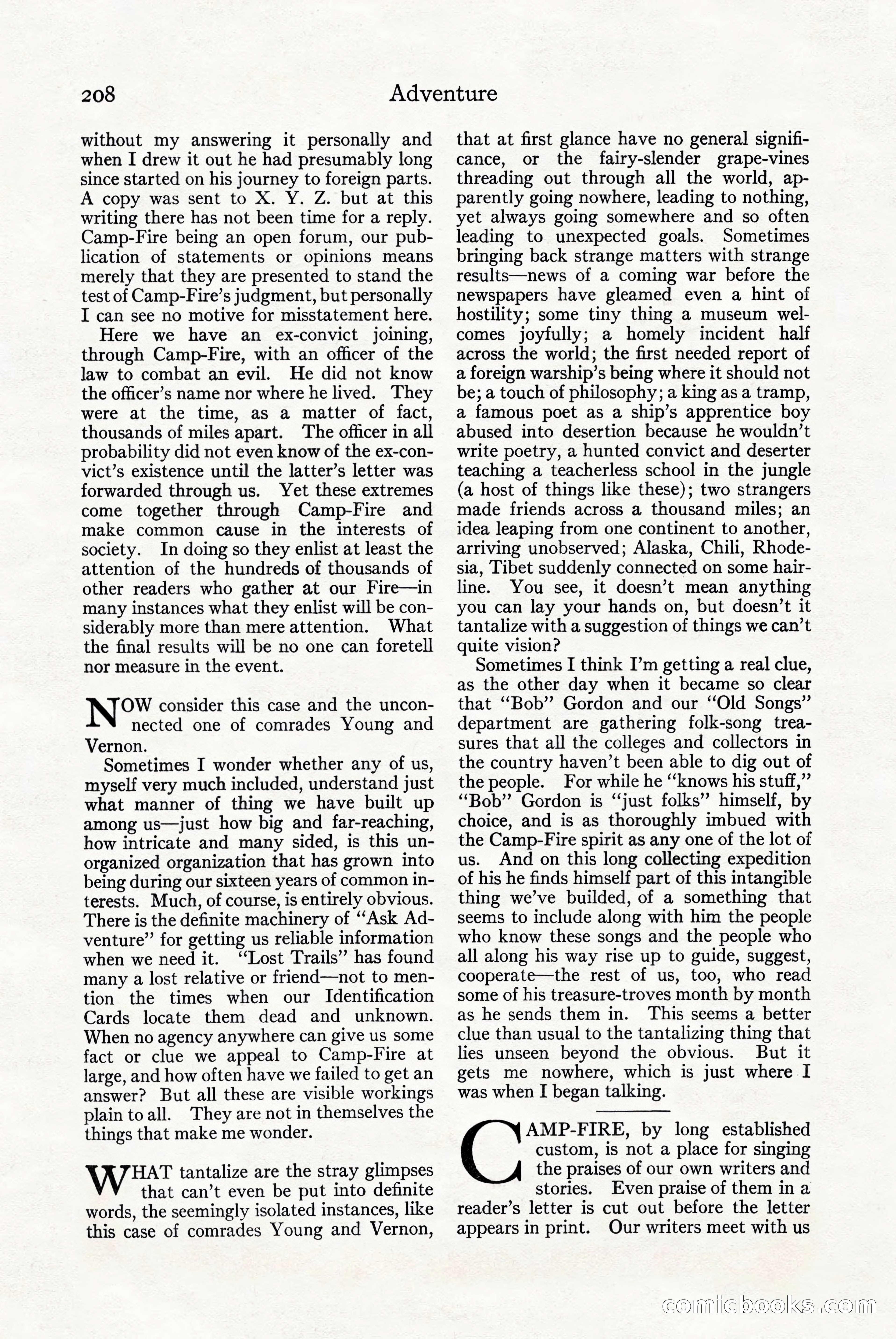 Adventure Magazine Cover — page 210 of 228