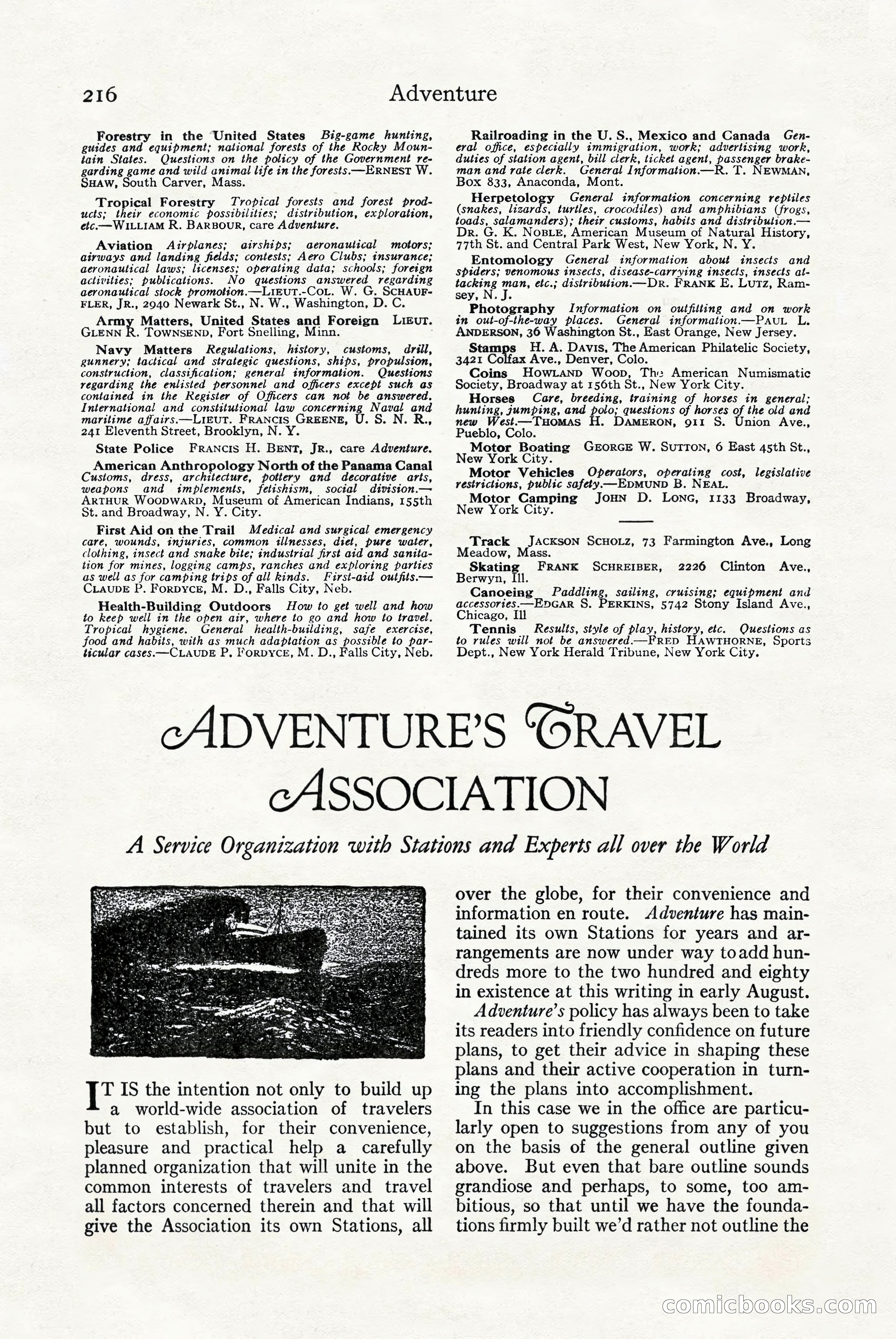 Adventure Magazine Cover — page 218 of 228