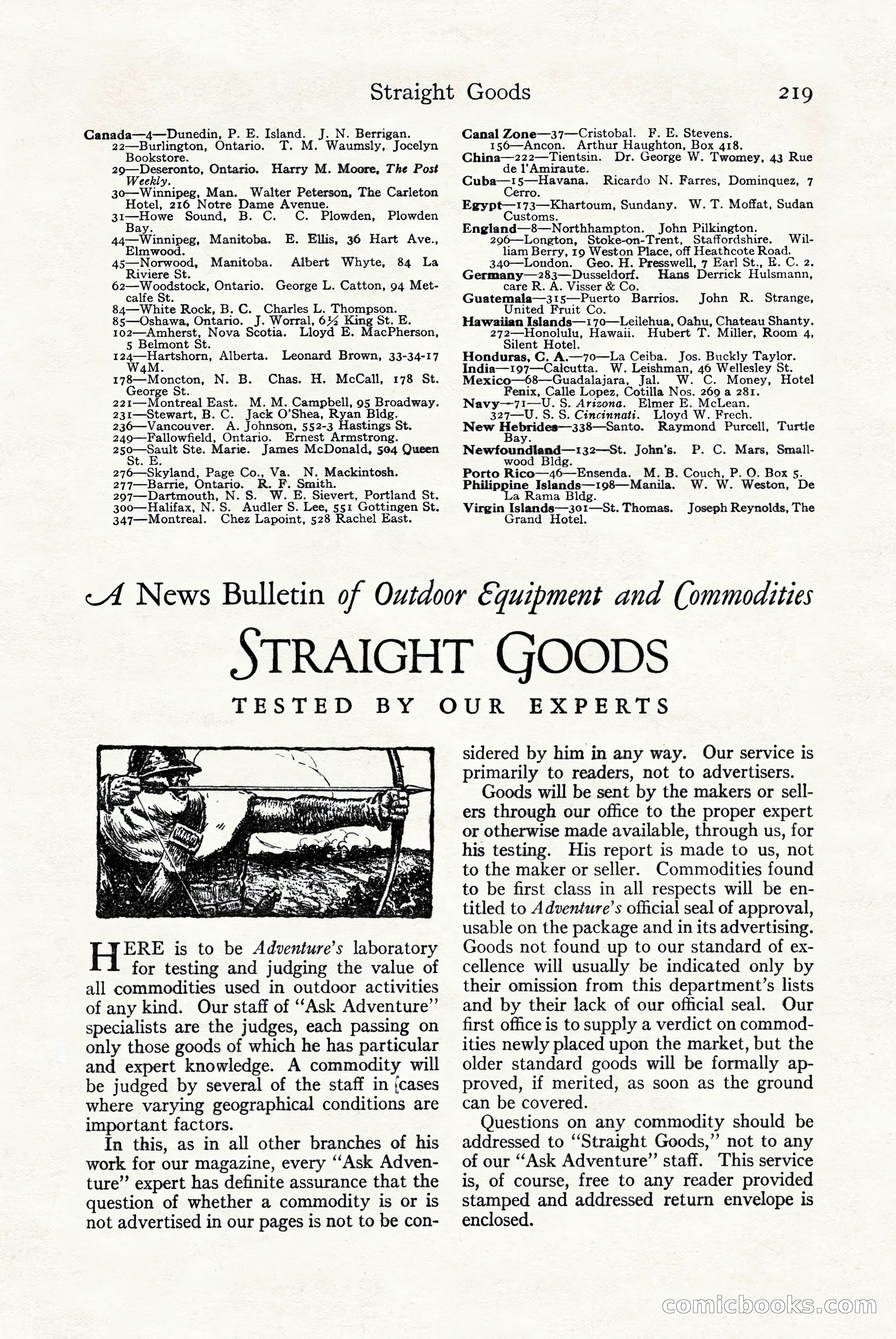 Adventure Magazine Cover — page 221 of 228