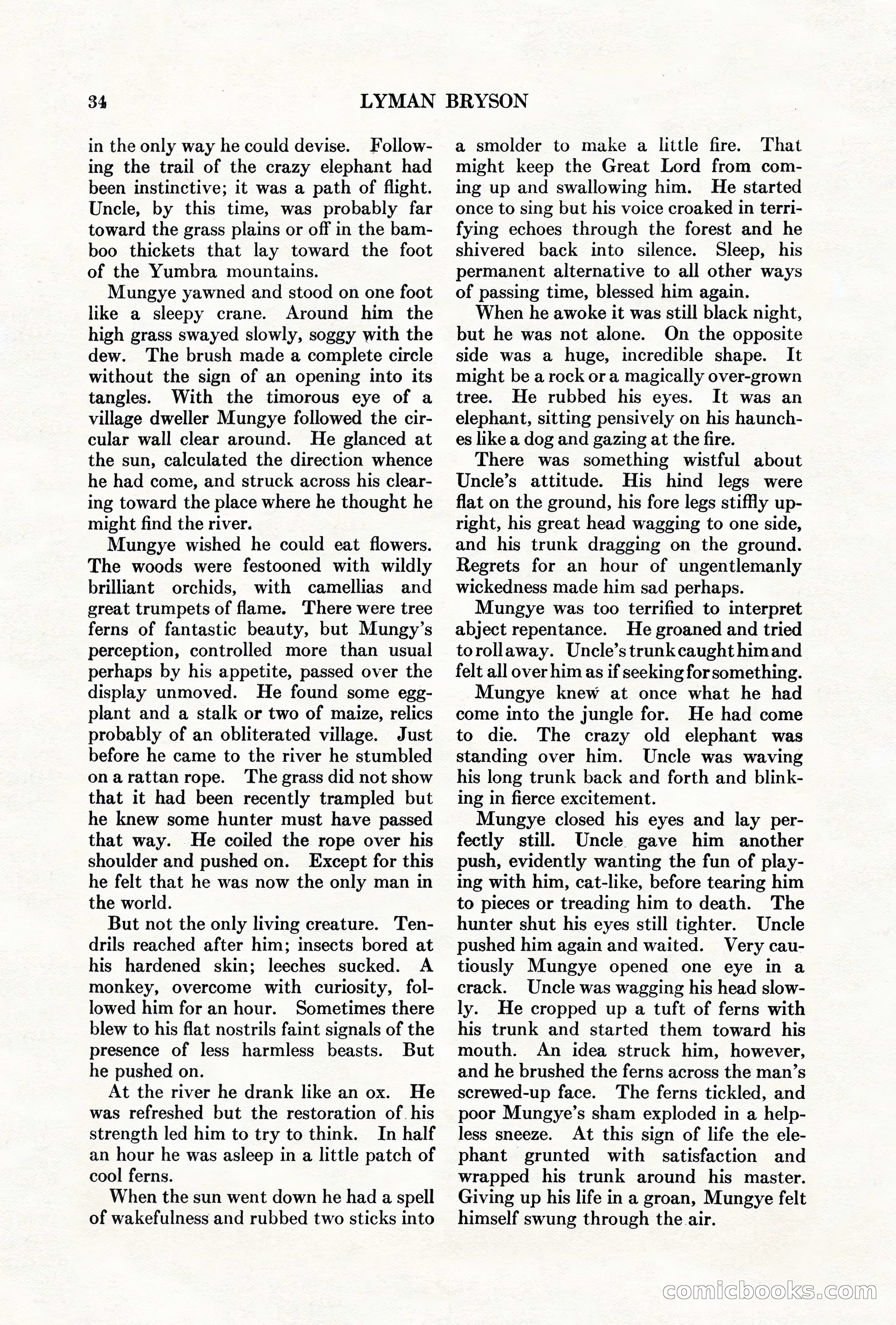 Adventure, May 1, 1927 — page 36 of 204