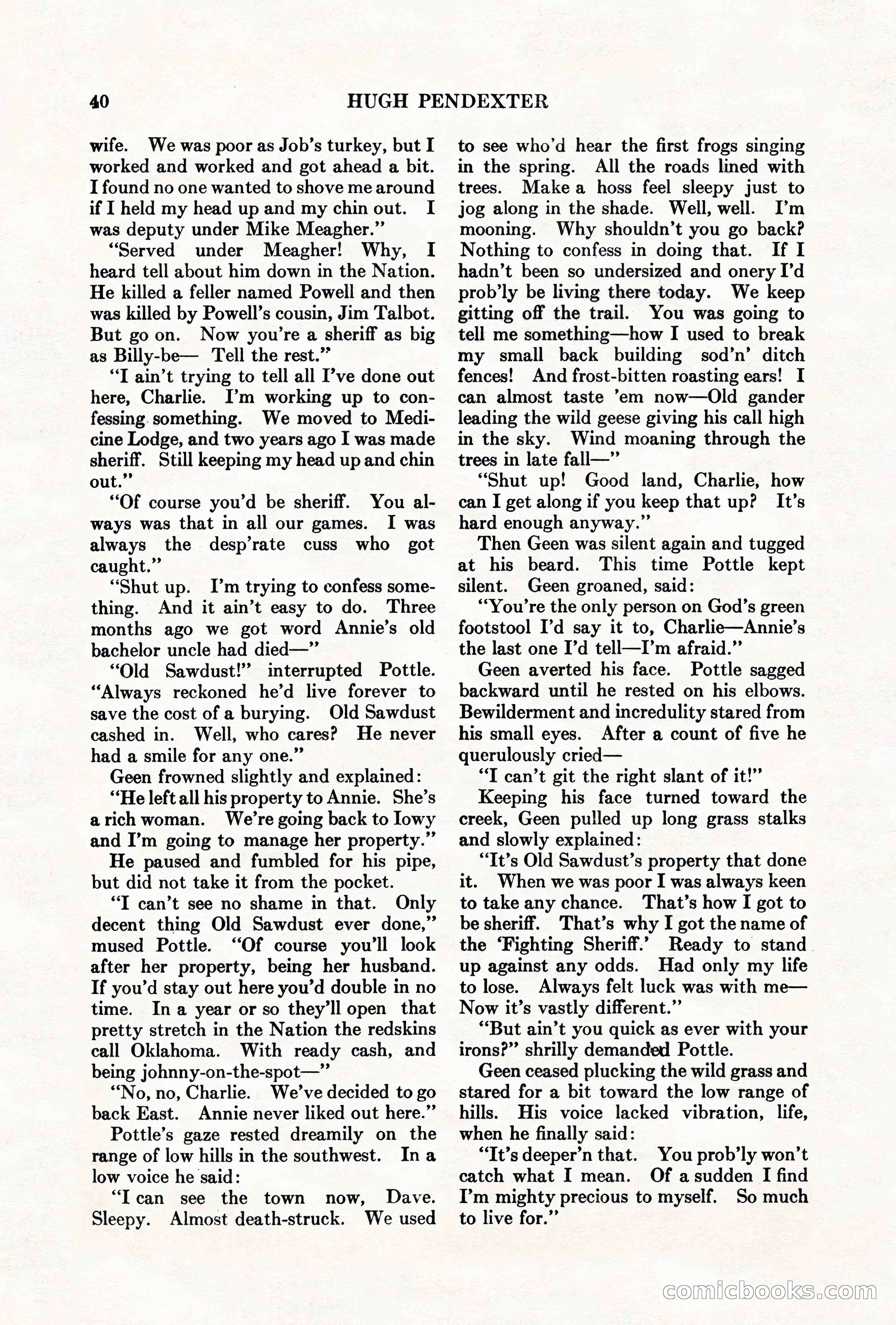 Adventure, May 1, 1927 — page 42 of 204