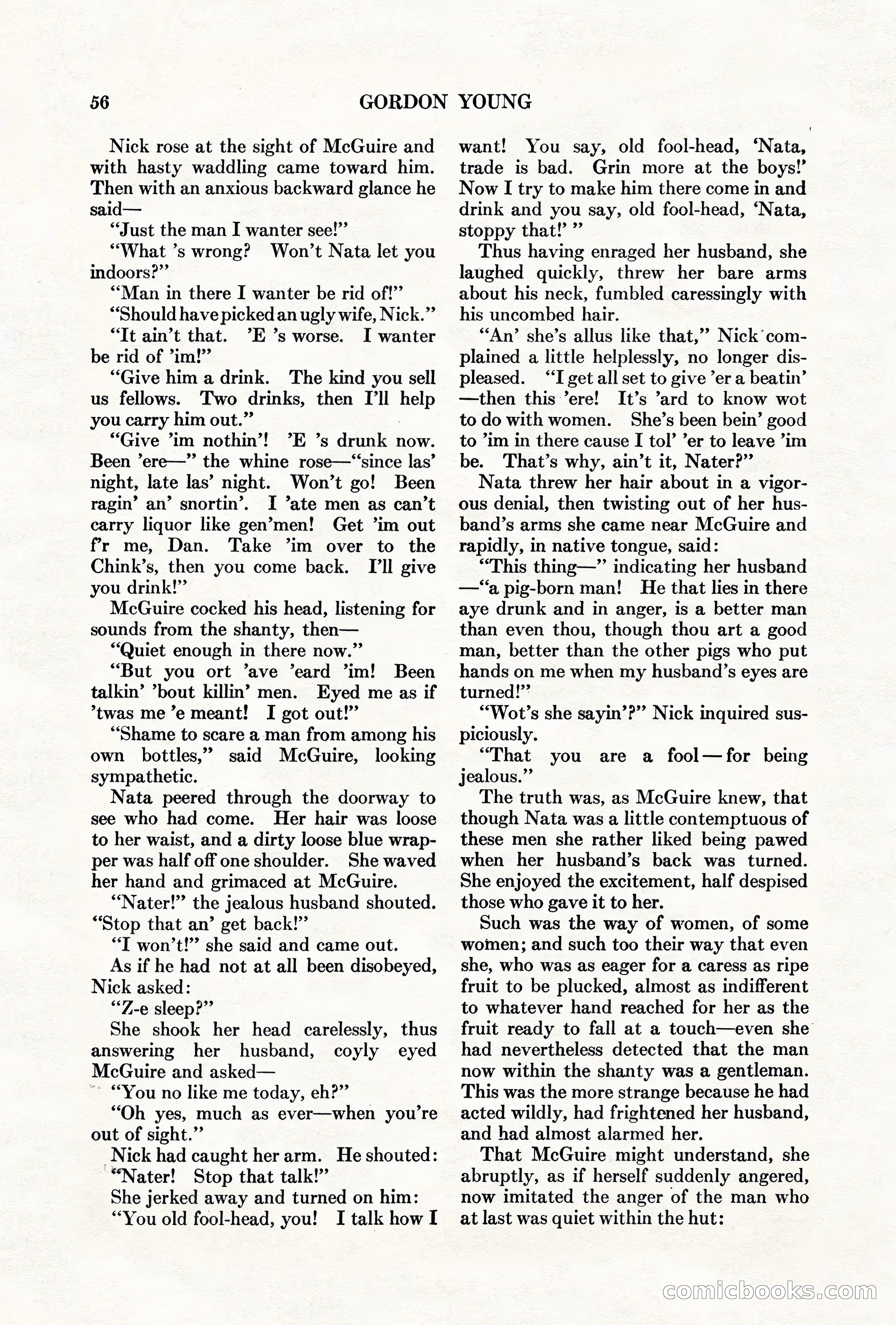 Adventure, May 1, 1927 — page 58 of 204