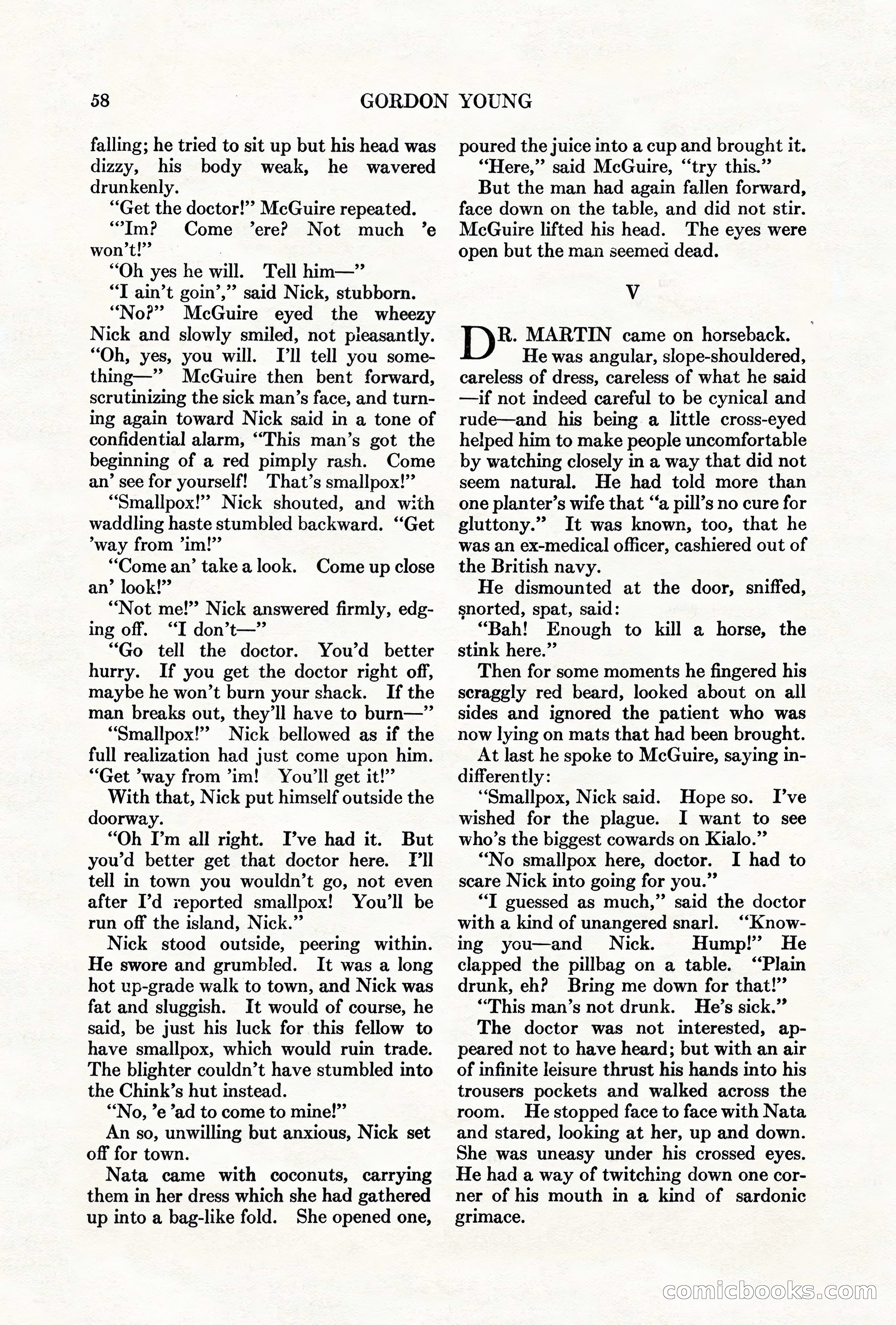 Adventure, May 1, 1927 — page 60 of 204