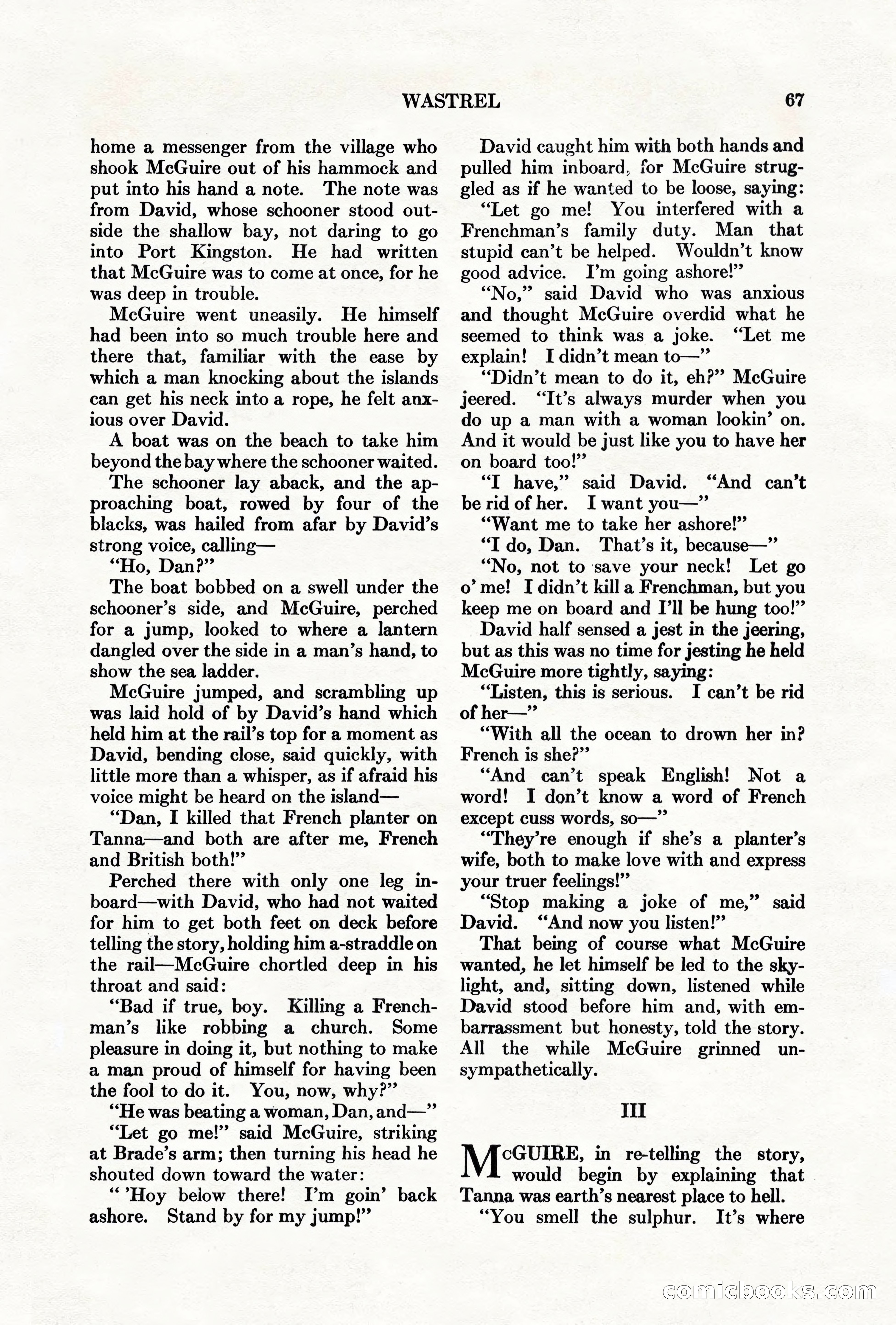 Adventure, May 1, 1927 — page 69 of 204