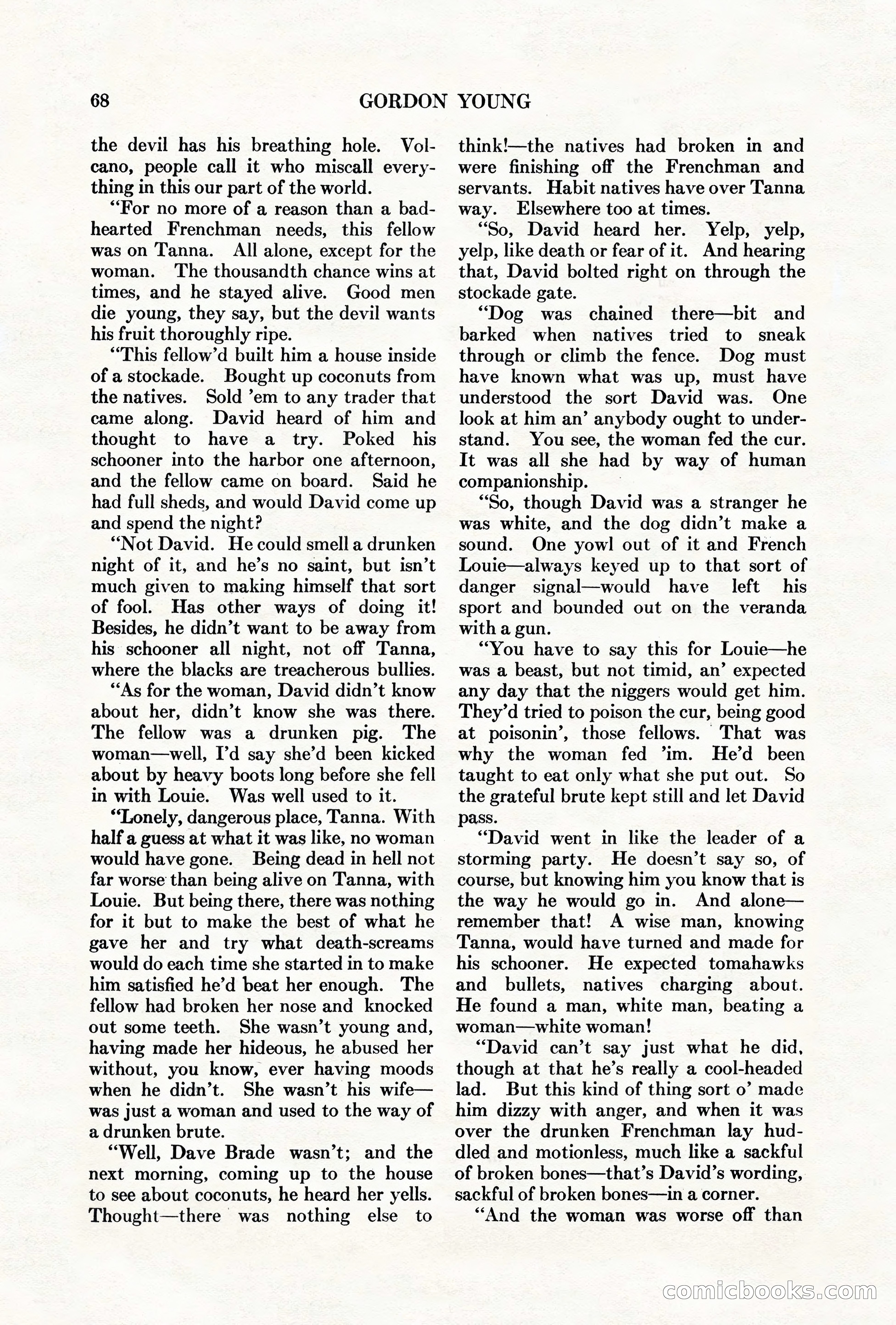 Adventure, May 1, 1927 — page 70 of 204