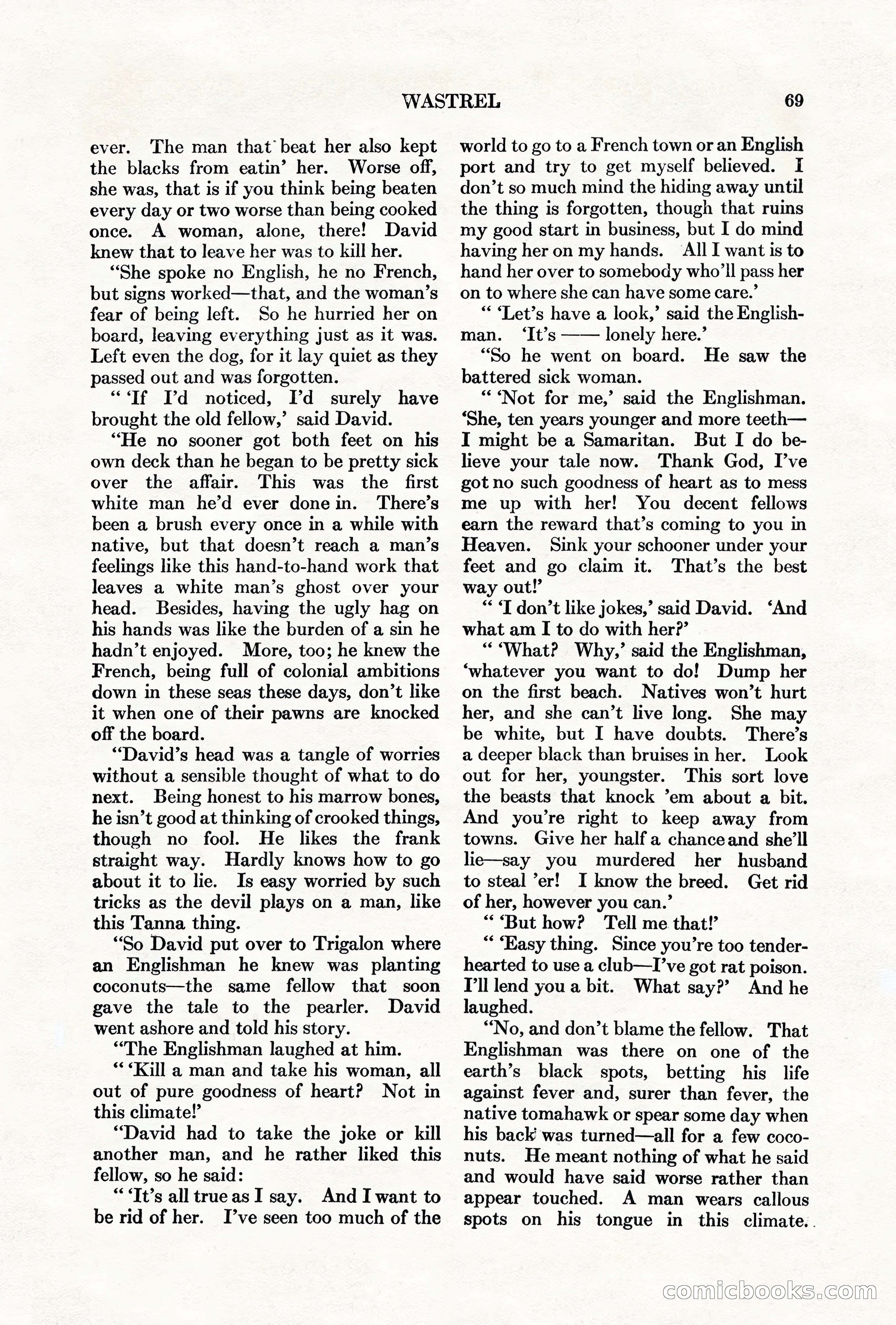 Adventure, May 1, 1927 — page 71 of 204