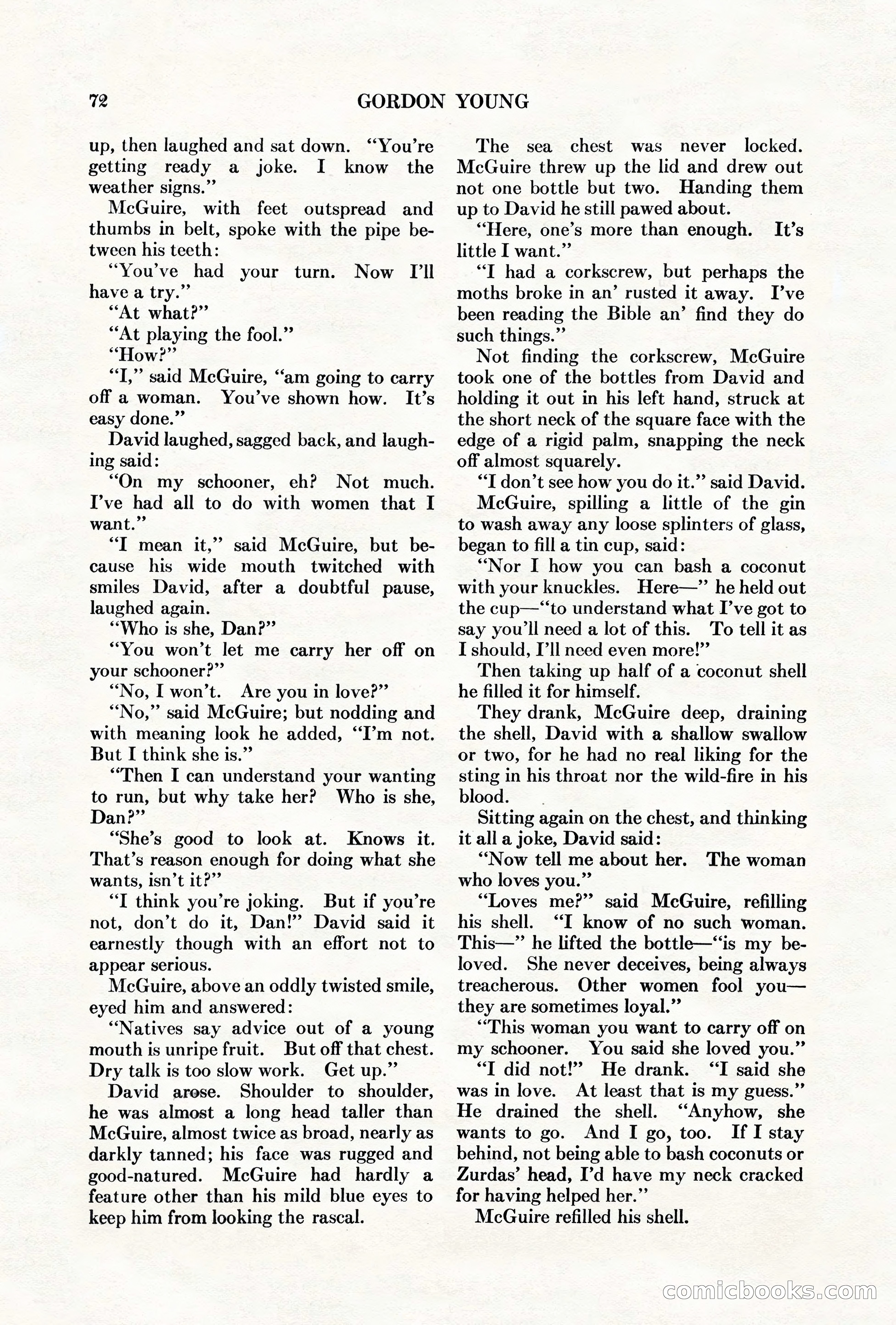 Adventure, May 1, 1927 — page 74 of 204