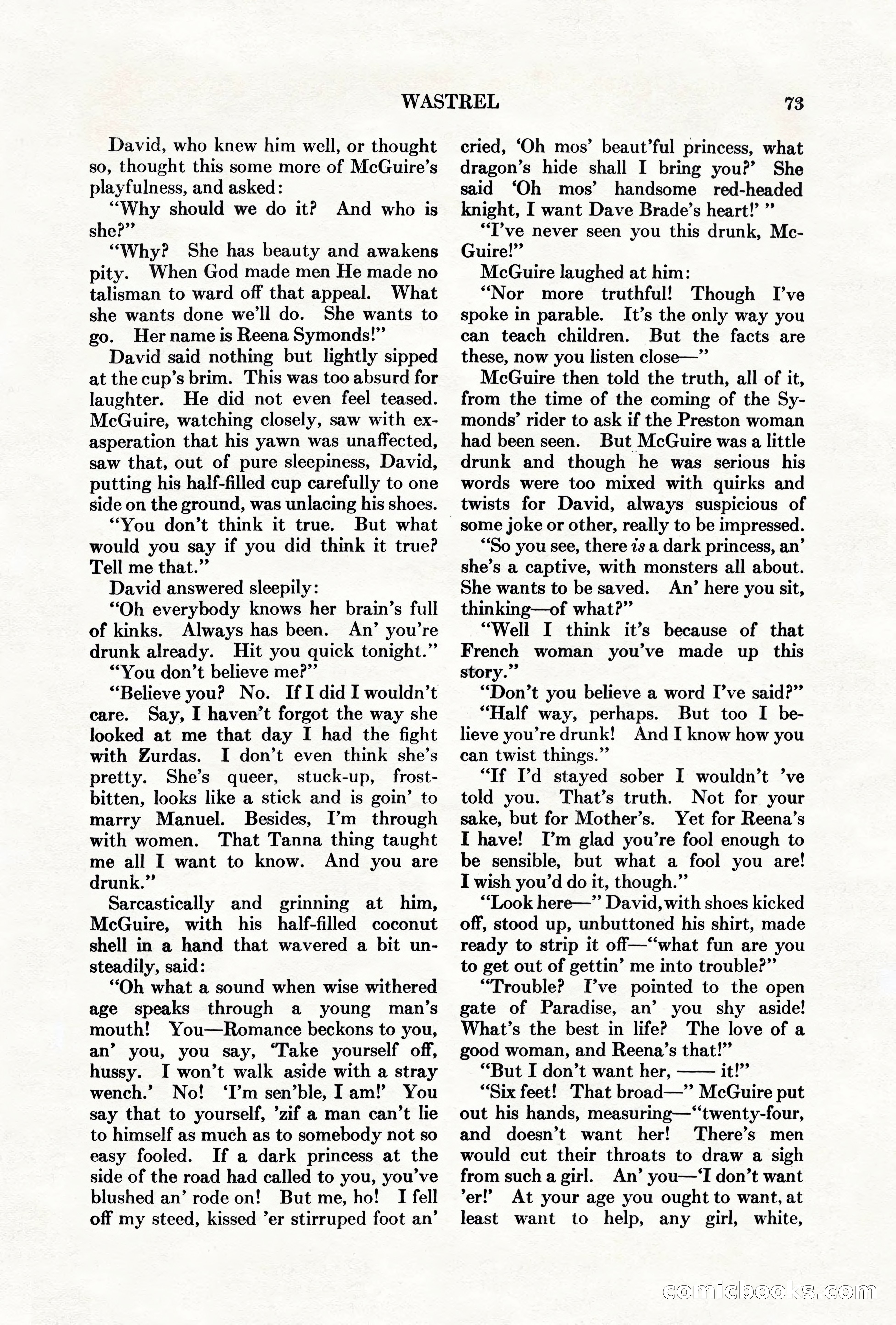 Adventure, May 1, 1927 — page 75 of 204