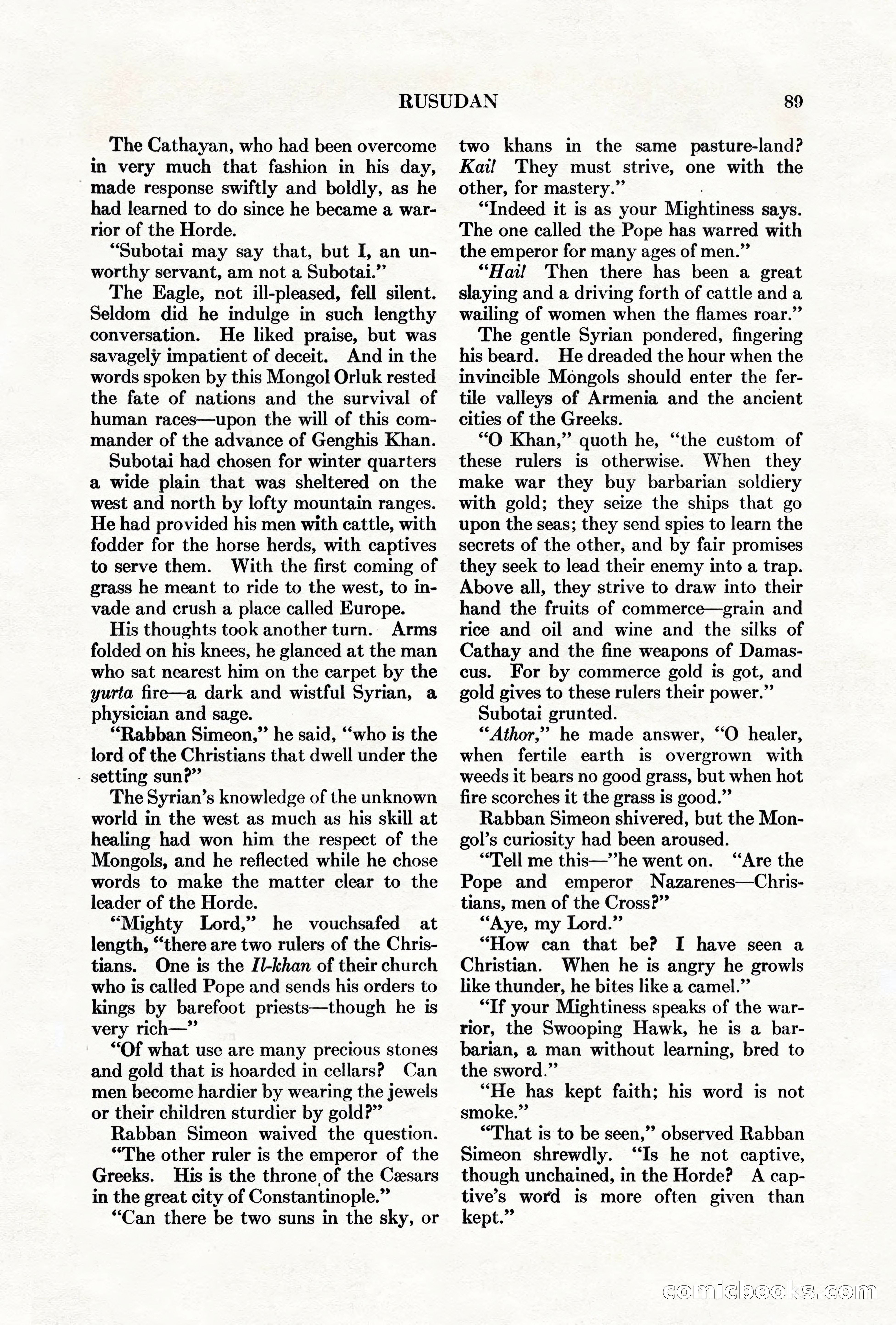 Adventure, May 1, 1927 — page 91 of 204