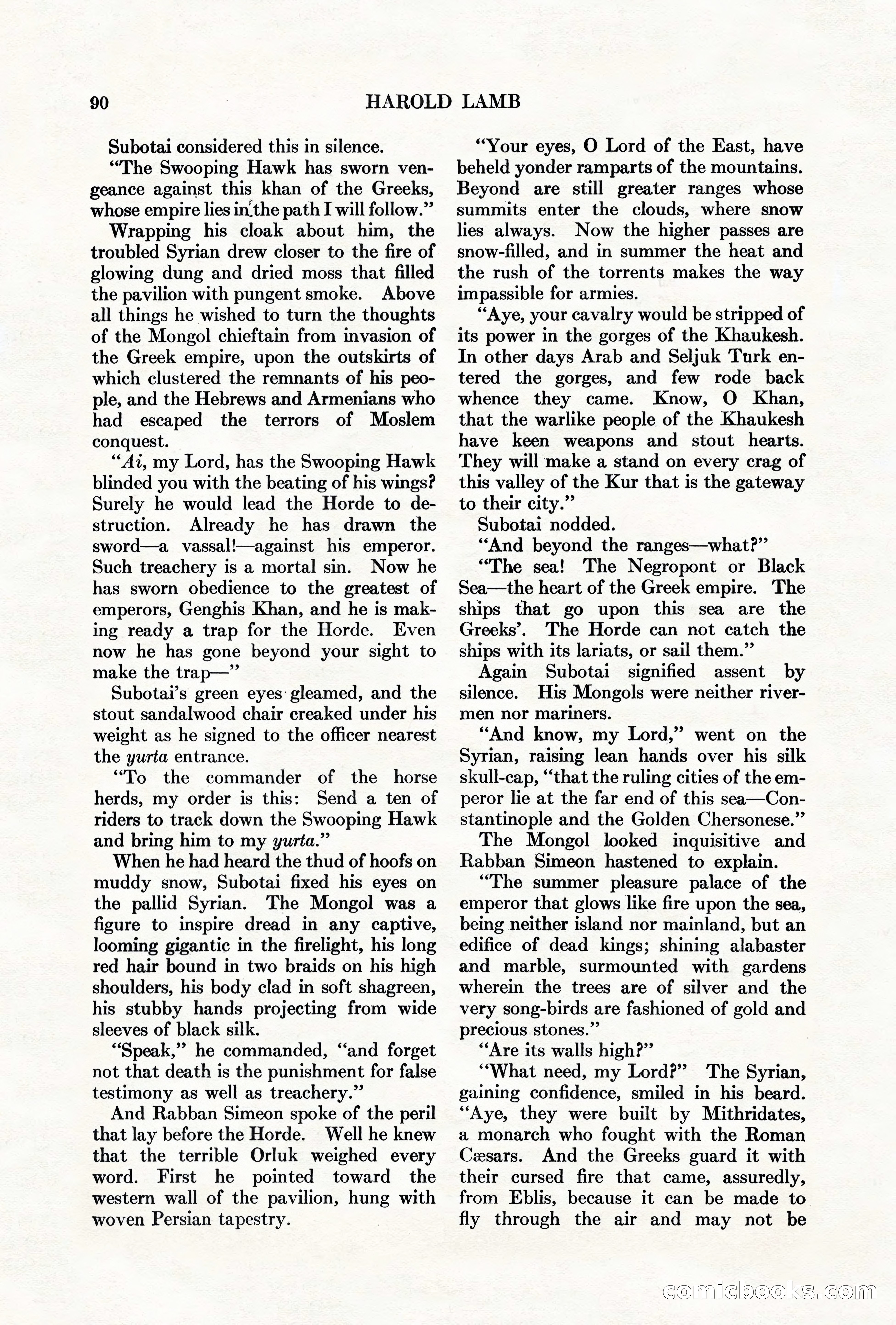 Adventure, May 1, 1927 — page 92 of 204
