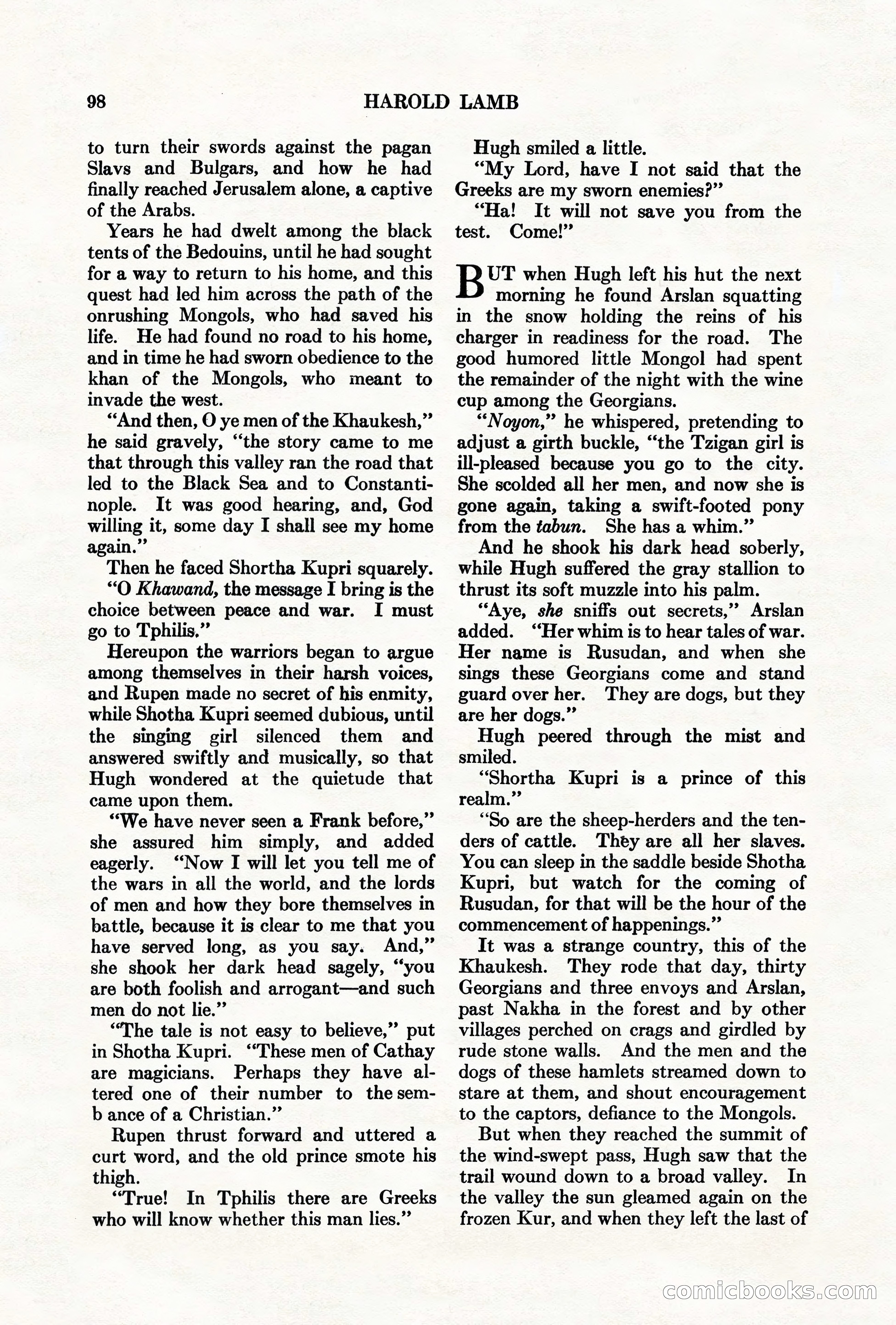 Adventure, May 1, 1927 — page 100 of 204