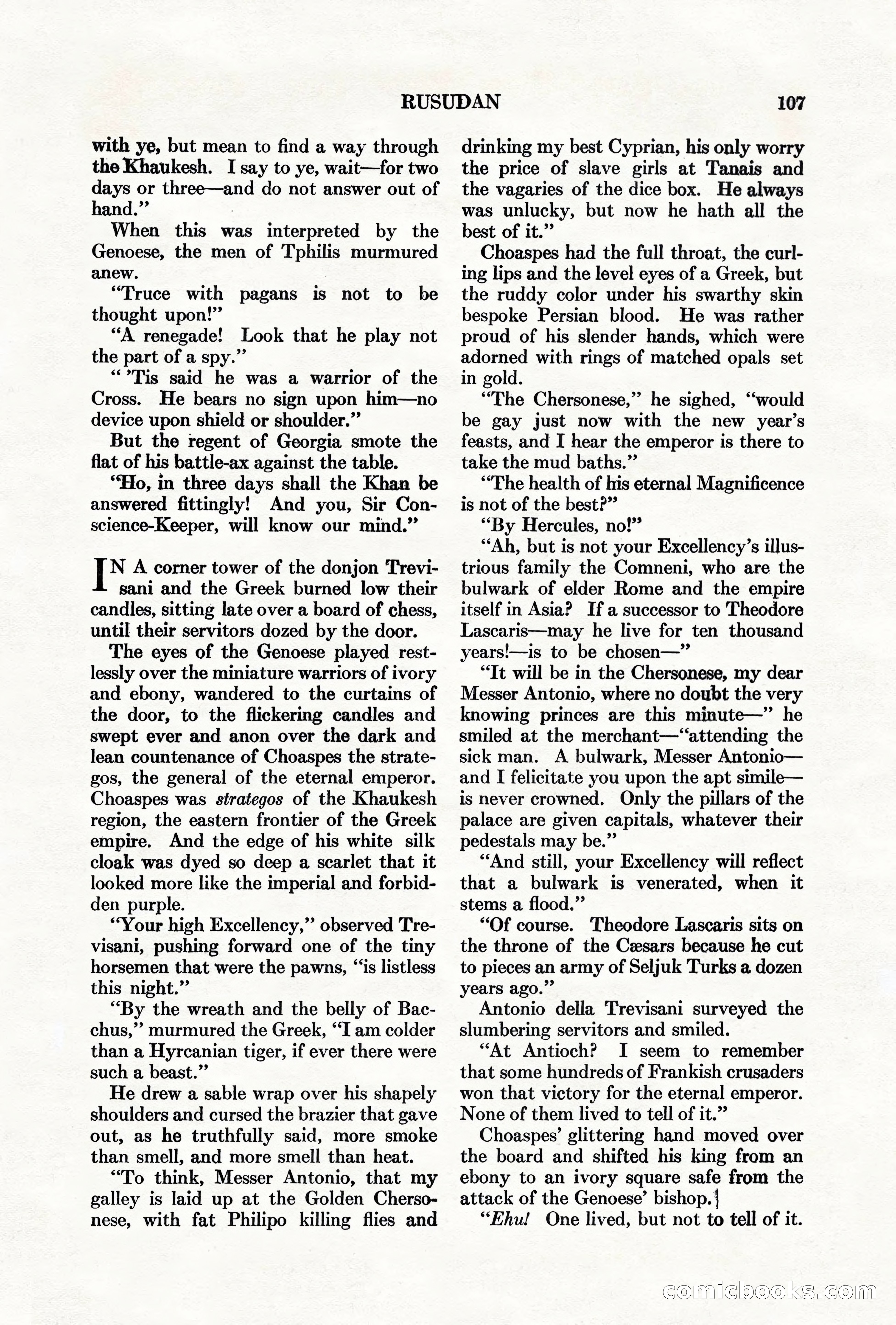 Adventure, May 1, 1927 — page 109 of 204