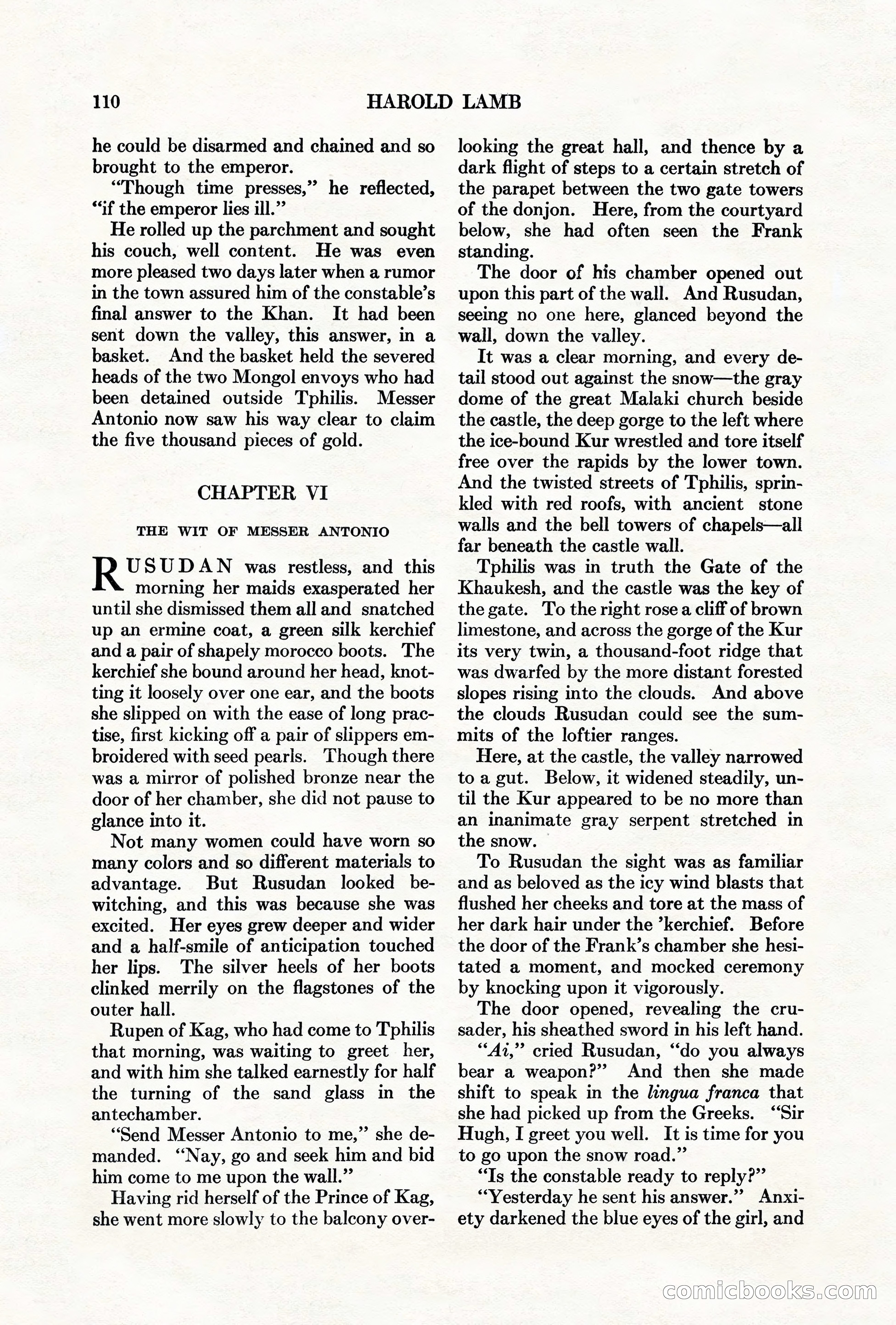 Adventure, May 1, 1927 — page 112 of 204