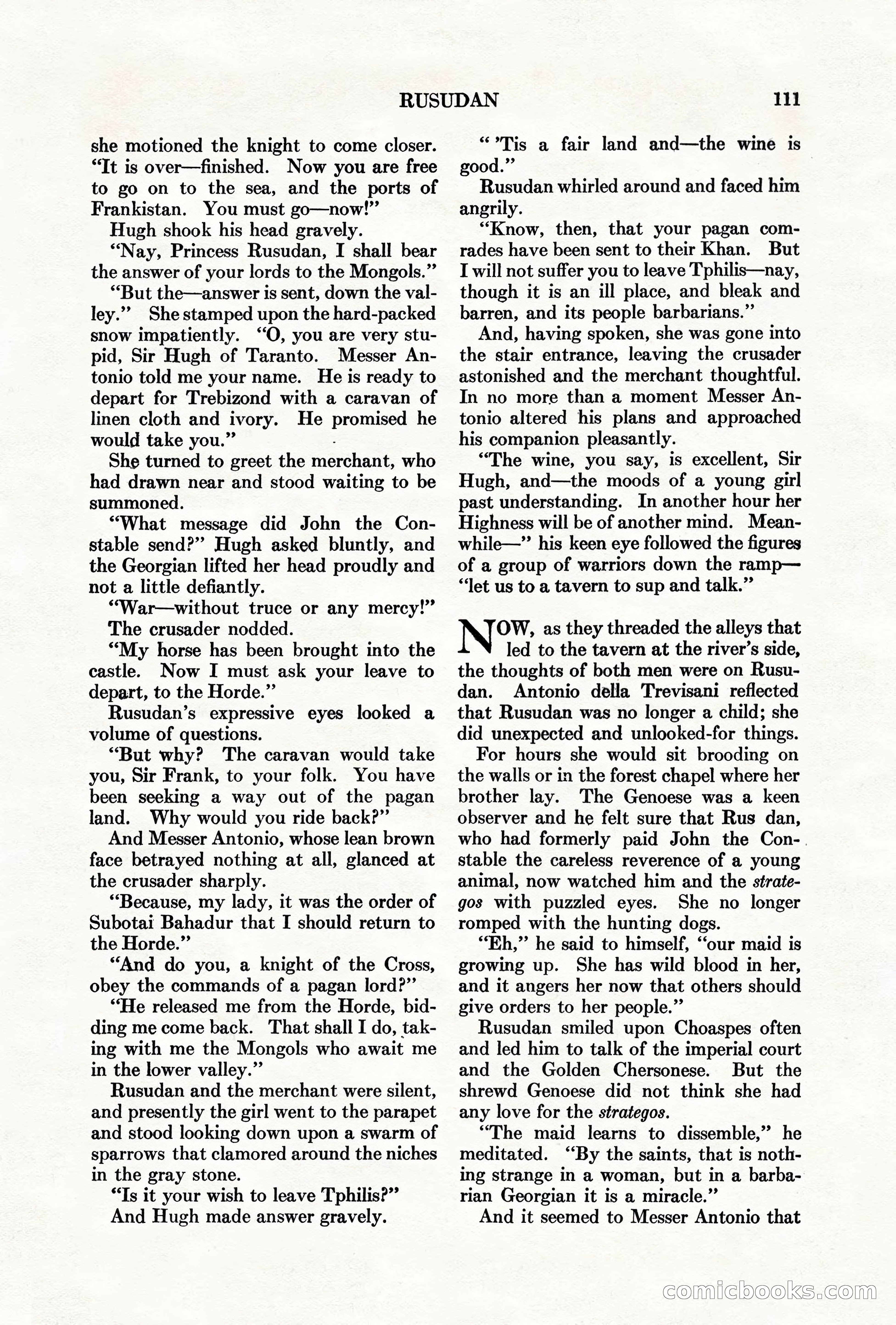 Adventure, May 1, 1927 — page 113 of 204