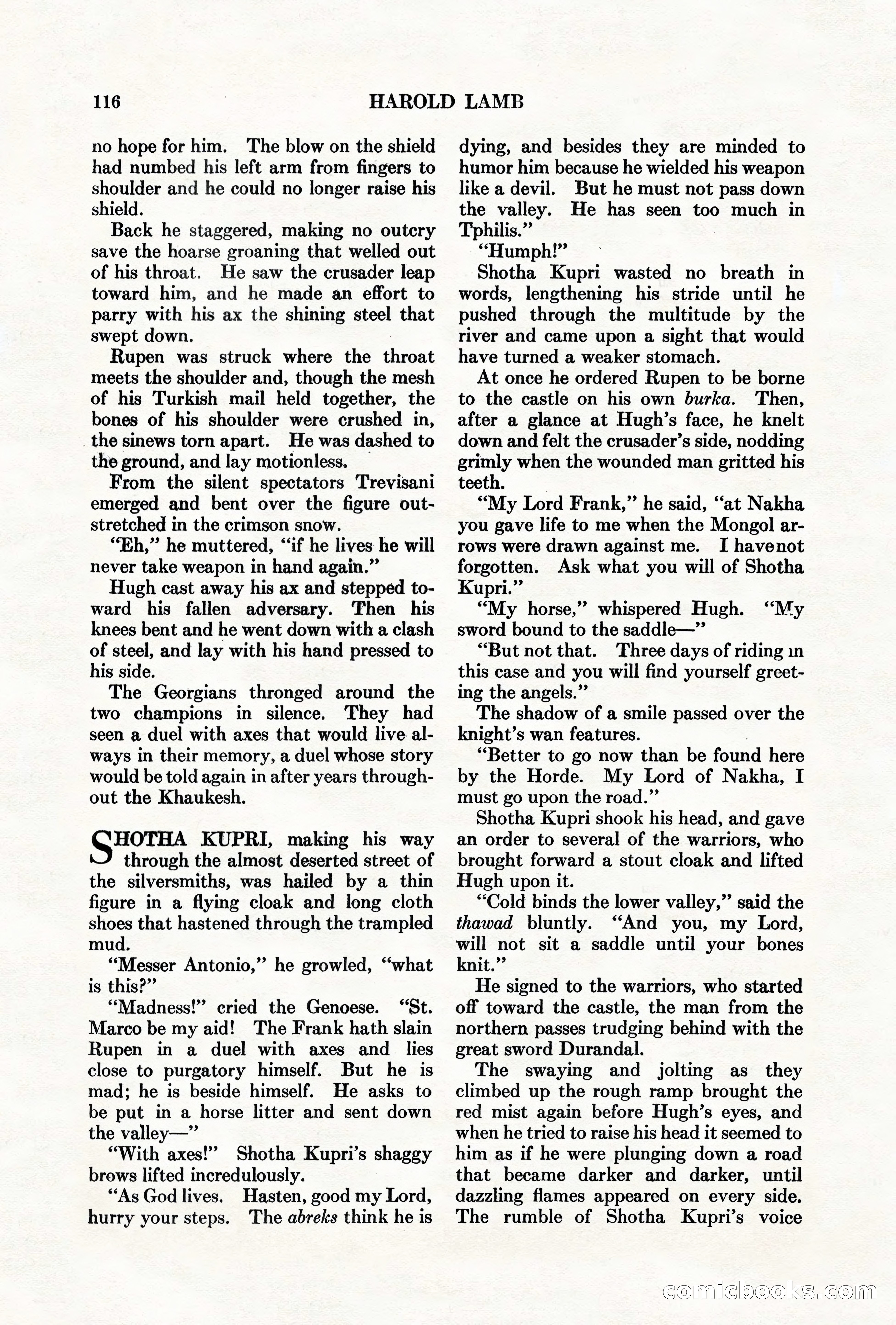 Adventure, May 1, 1927 — page 118 of 204