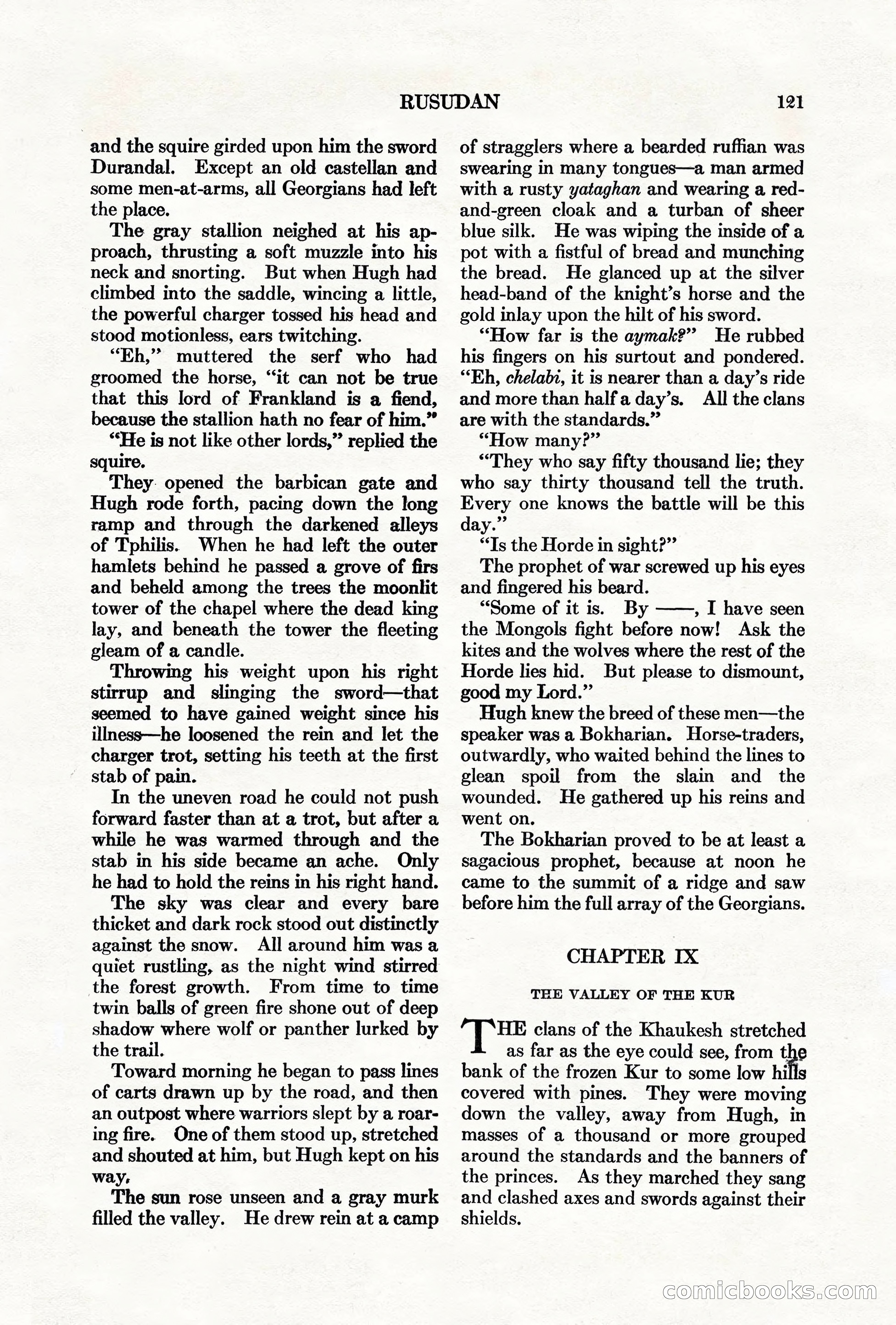 Adventure, May 1, 1927 — page 123 of 204