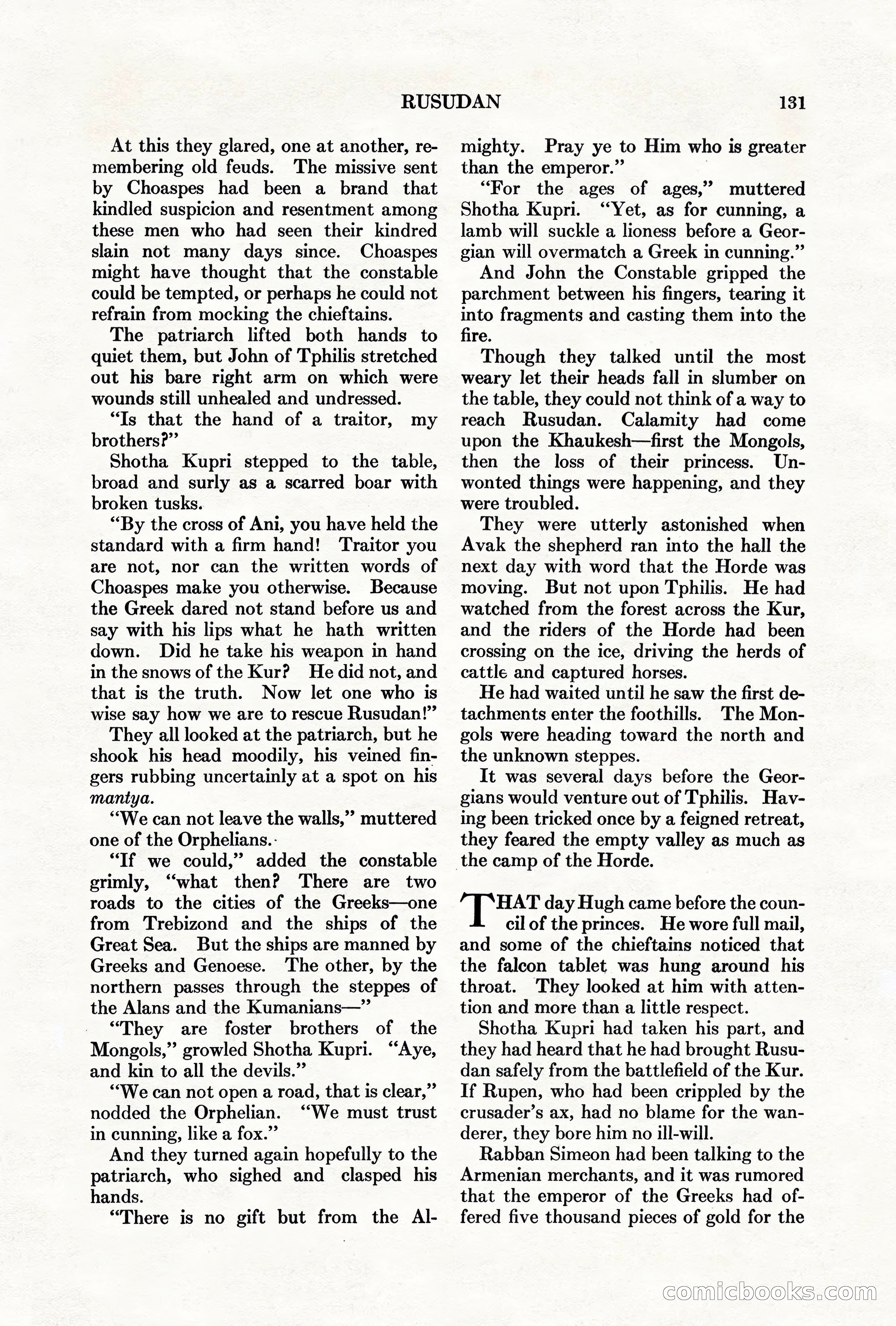 Adventure, May 1, 1927 — page 133 of 204