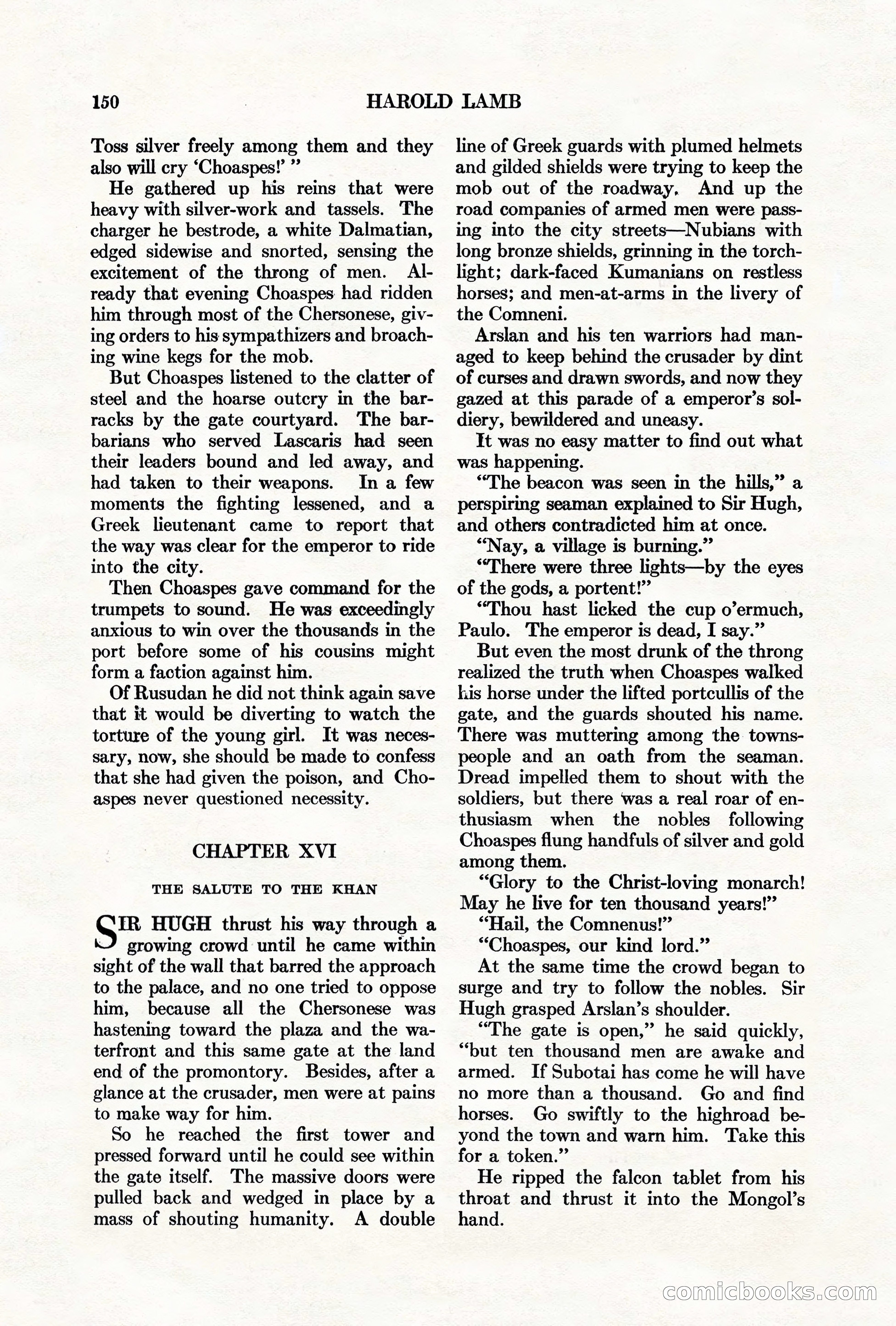 Adventure, May 1, 1927 — page 152 of 204