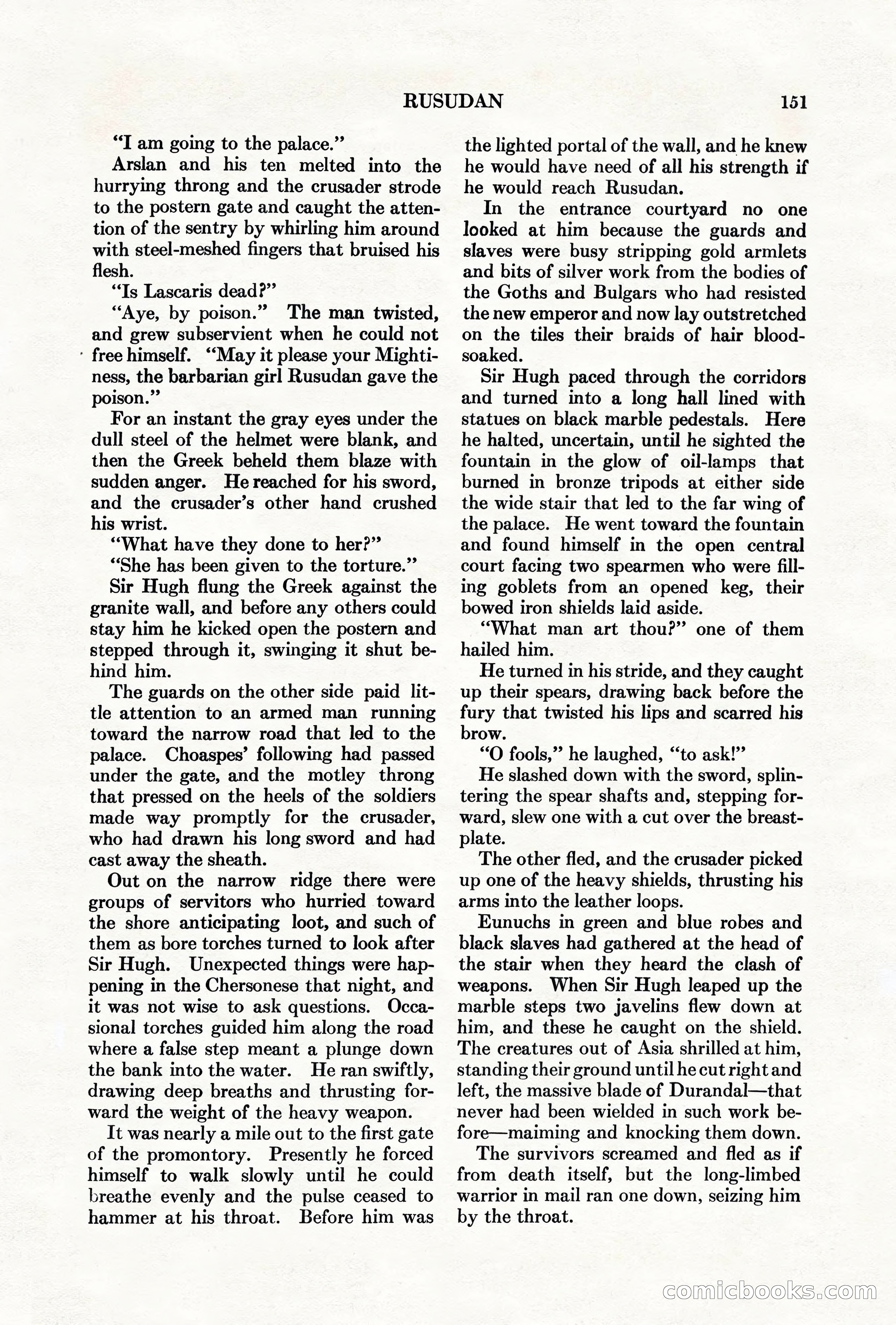 Adventure, May 1, 1927 — page 153 of 204