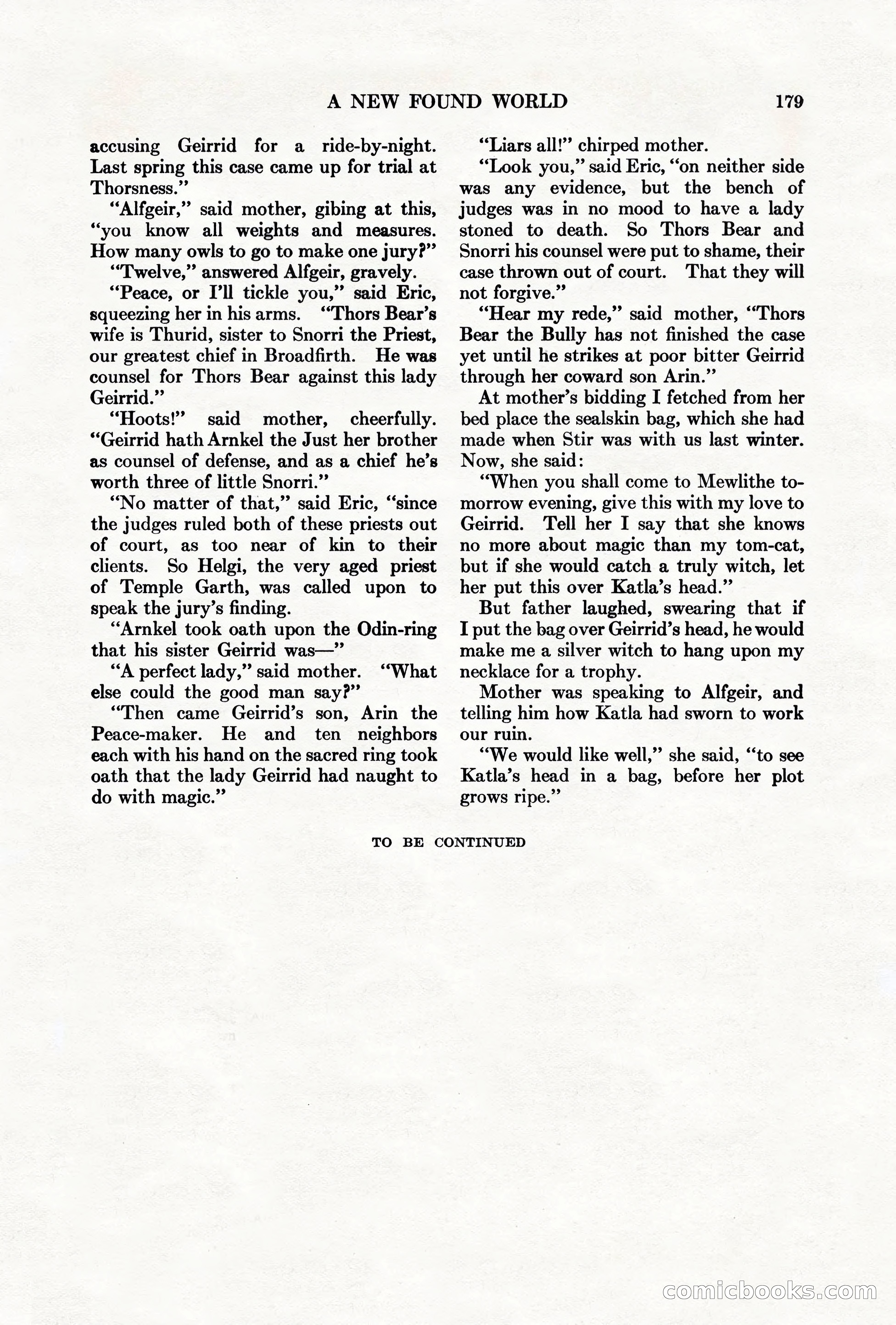 Adventure, May 1, 1927 — page 181 of 204