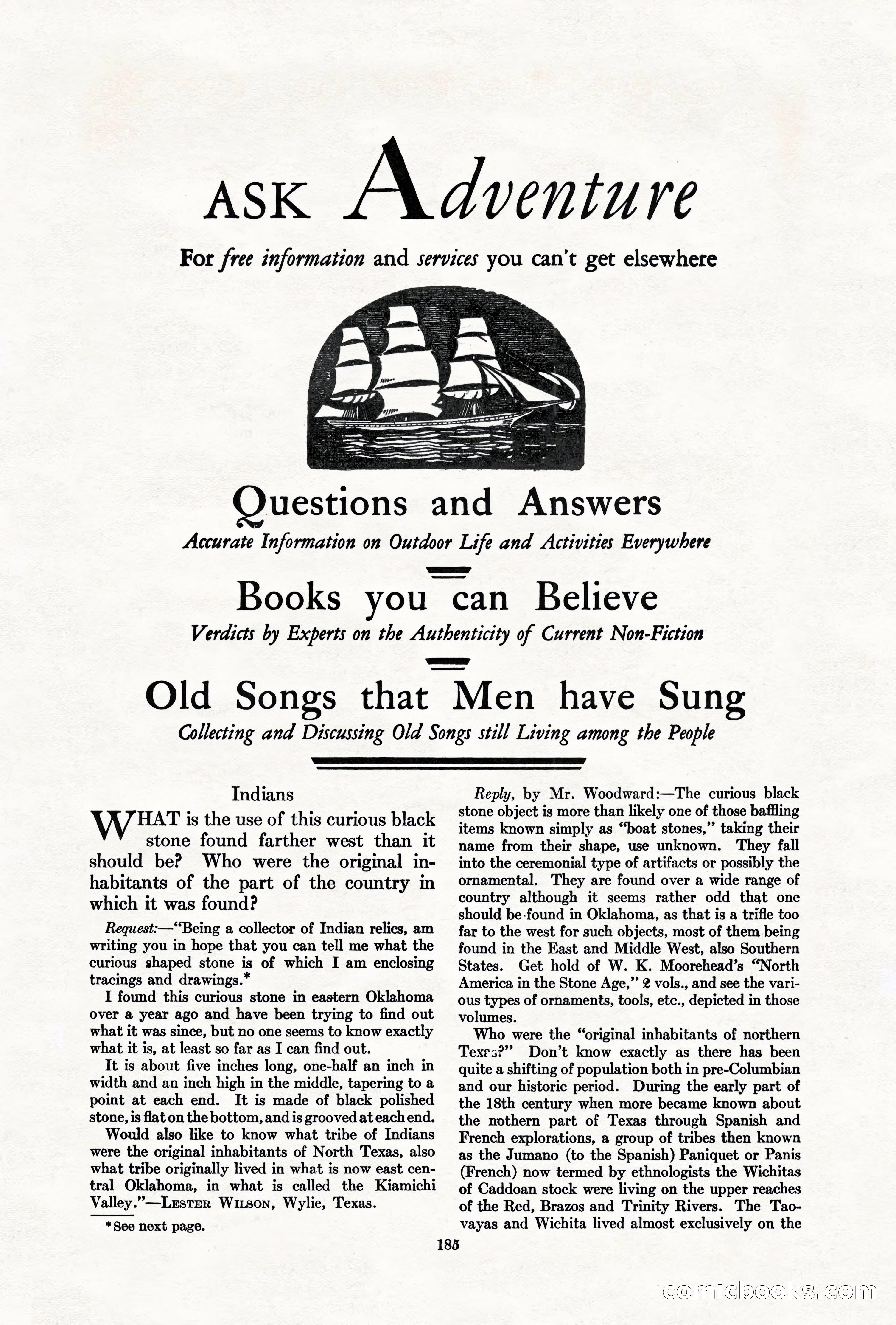 Adventure, May 1, 1927 — page 187 of 204