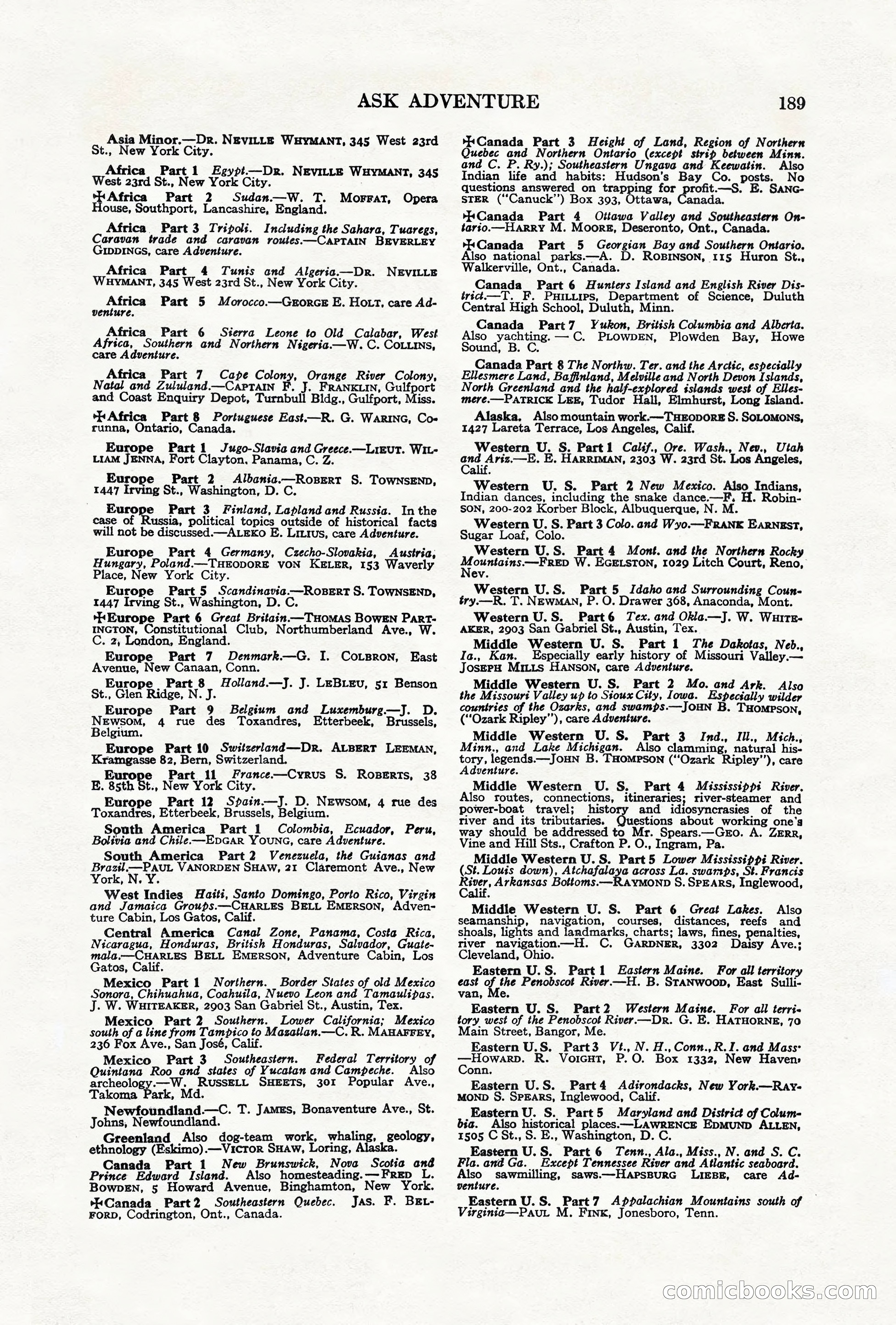 Adventure, May 1, 1927 — page 191 of 204