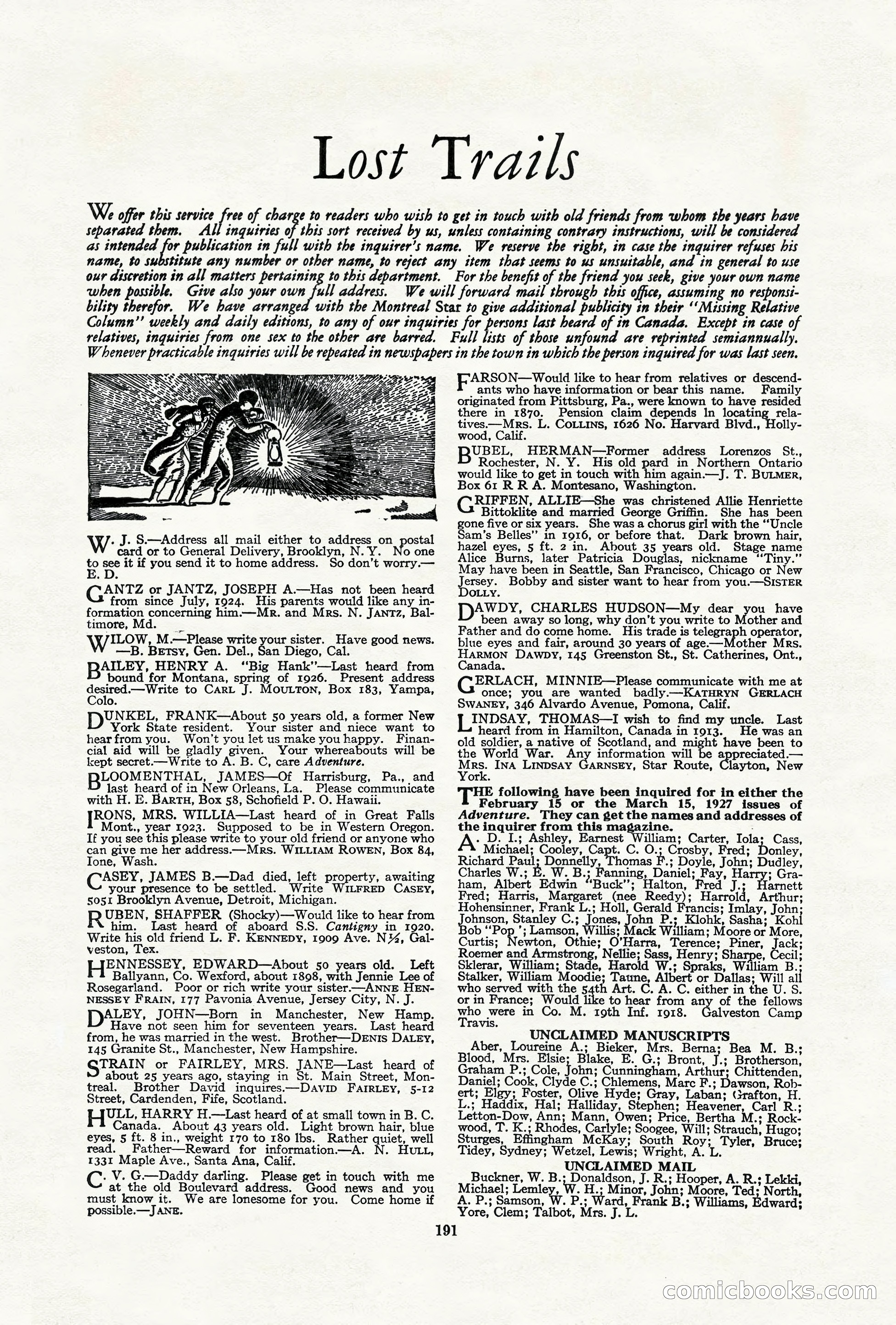 Adventure, May 1, 1927 — page 193 of 204