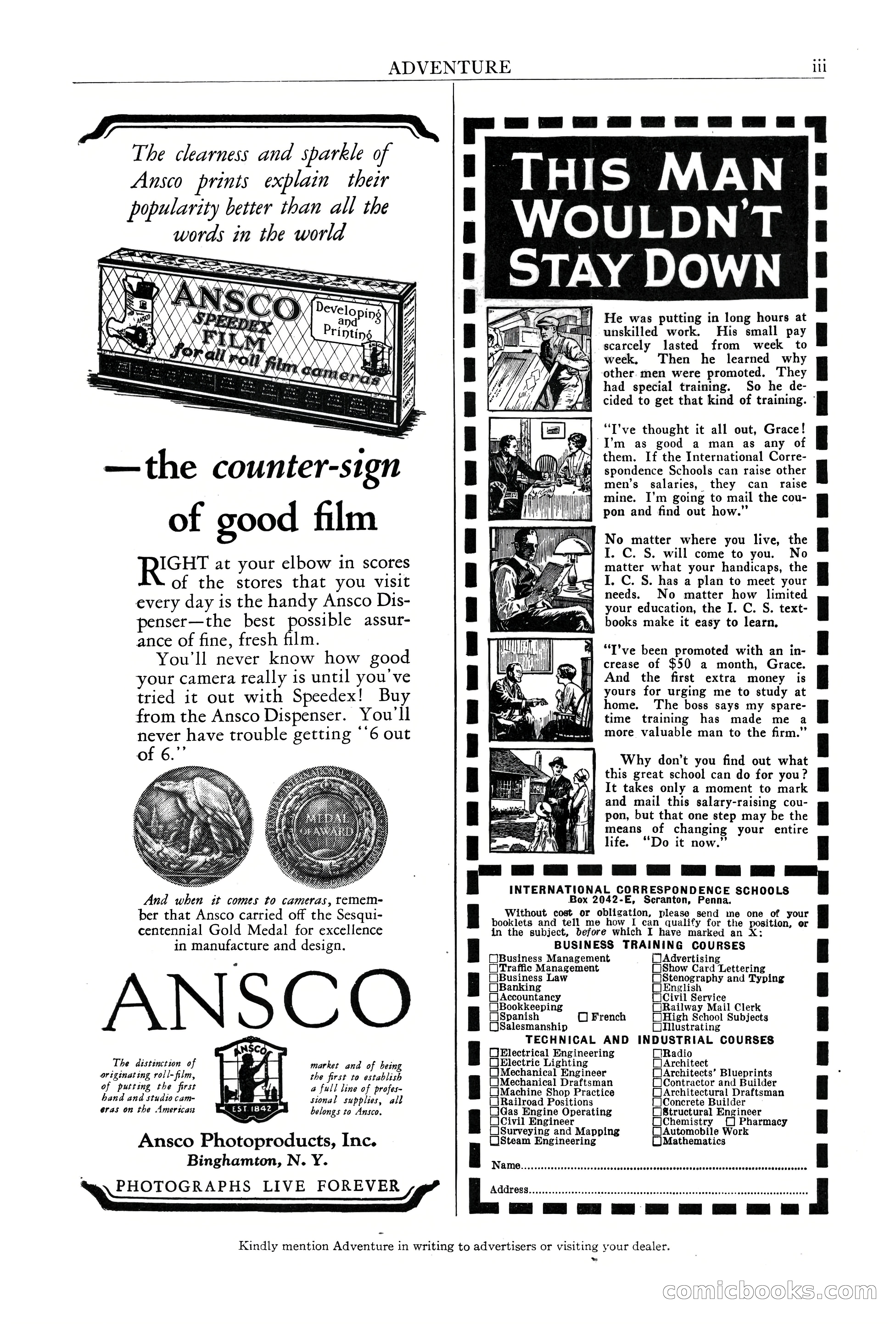 Adventure, May 1, 1927 — page 197 of 204