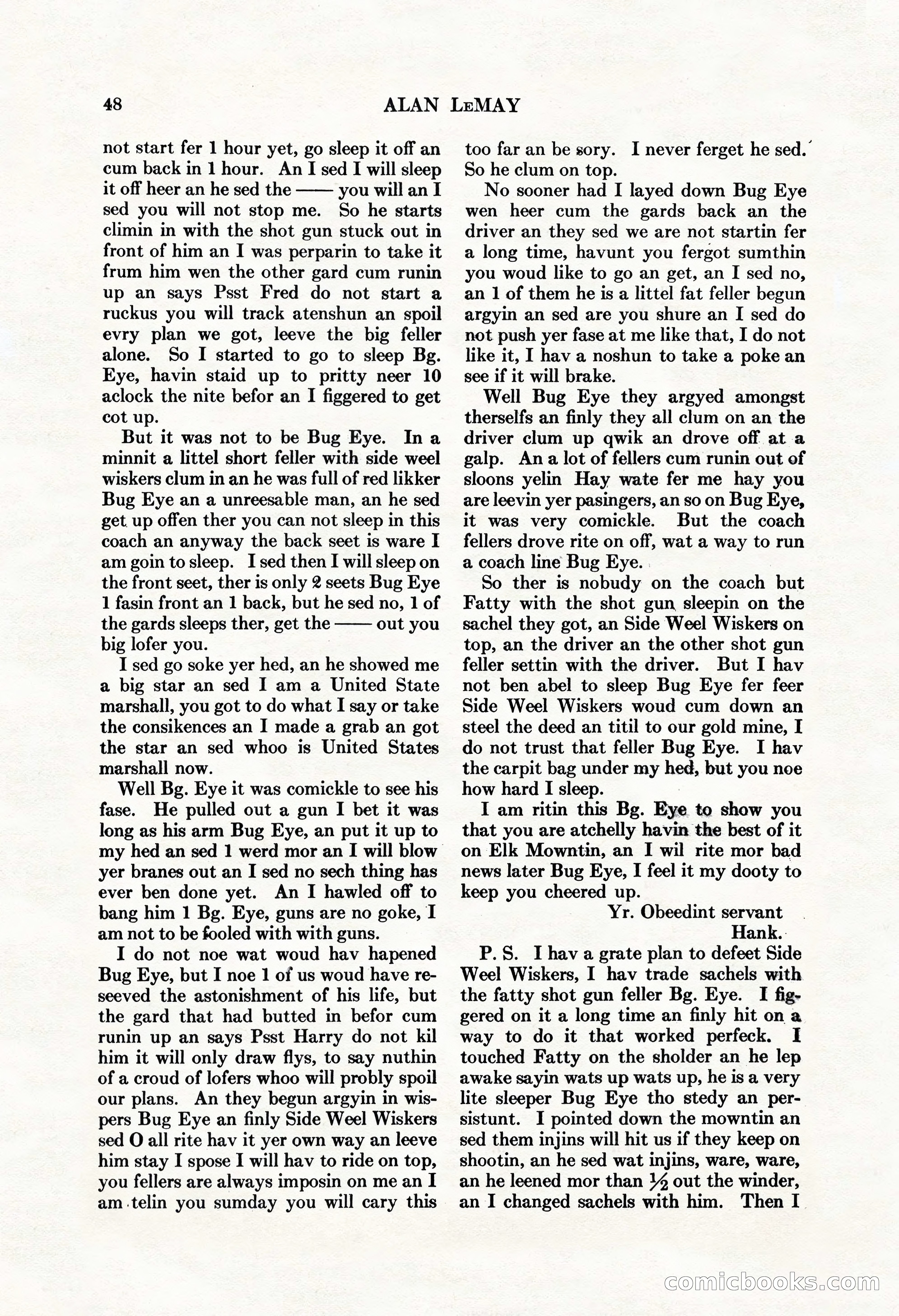 Adventure, Vol. 62, No. 6 — page 50 of 206