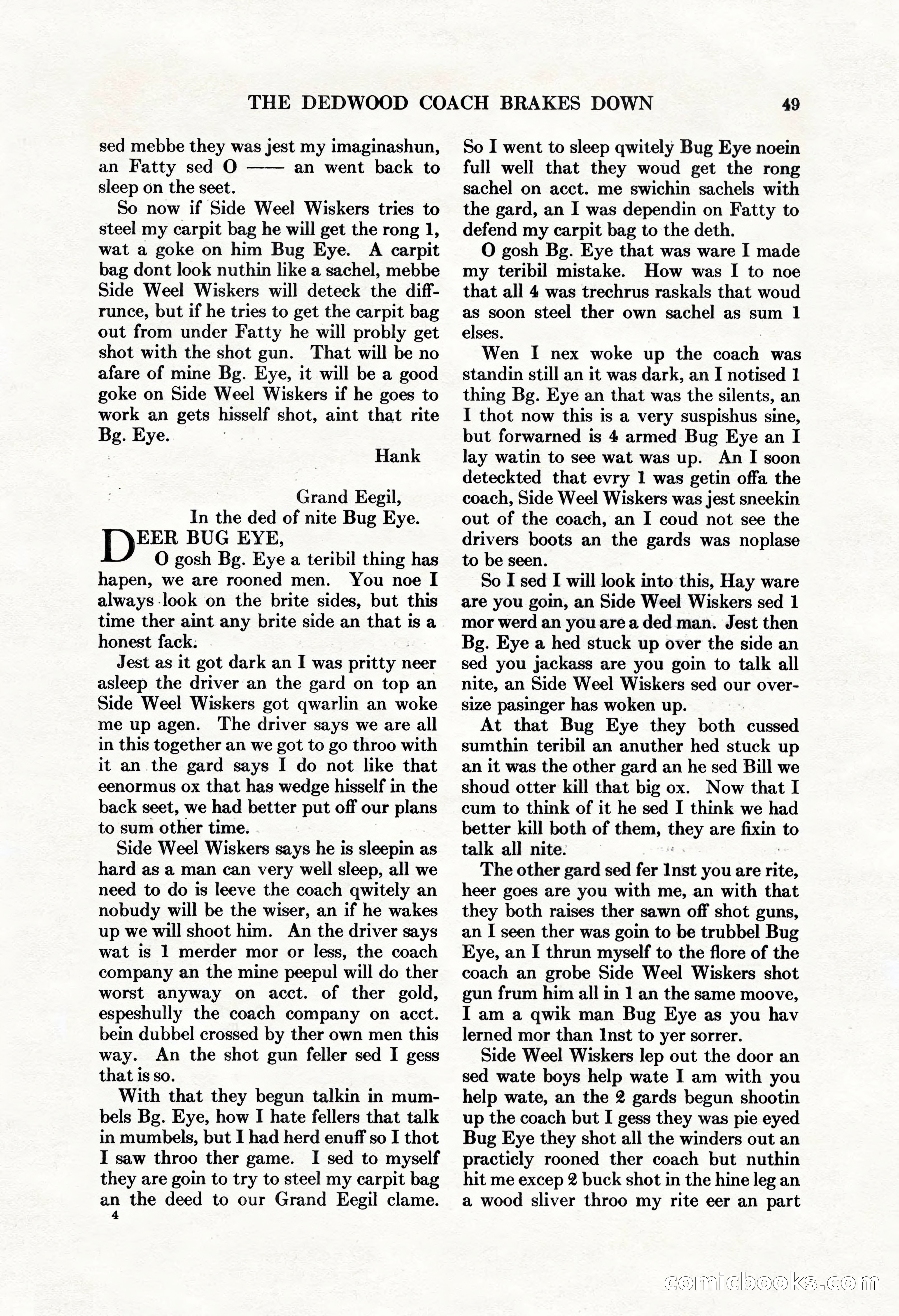 Adventure, Vol. 62, No. 6 — page 51 of 206