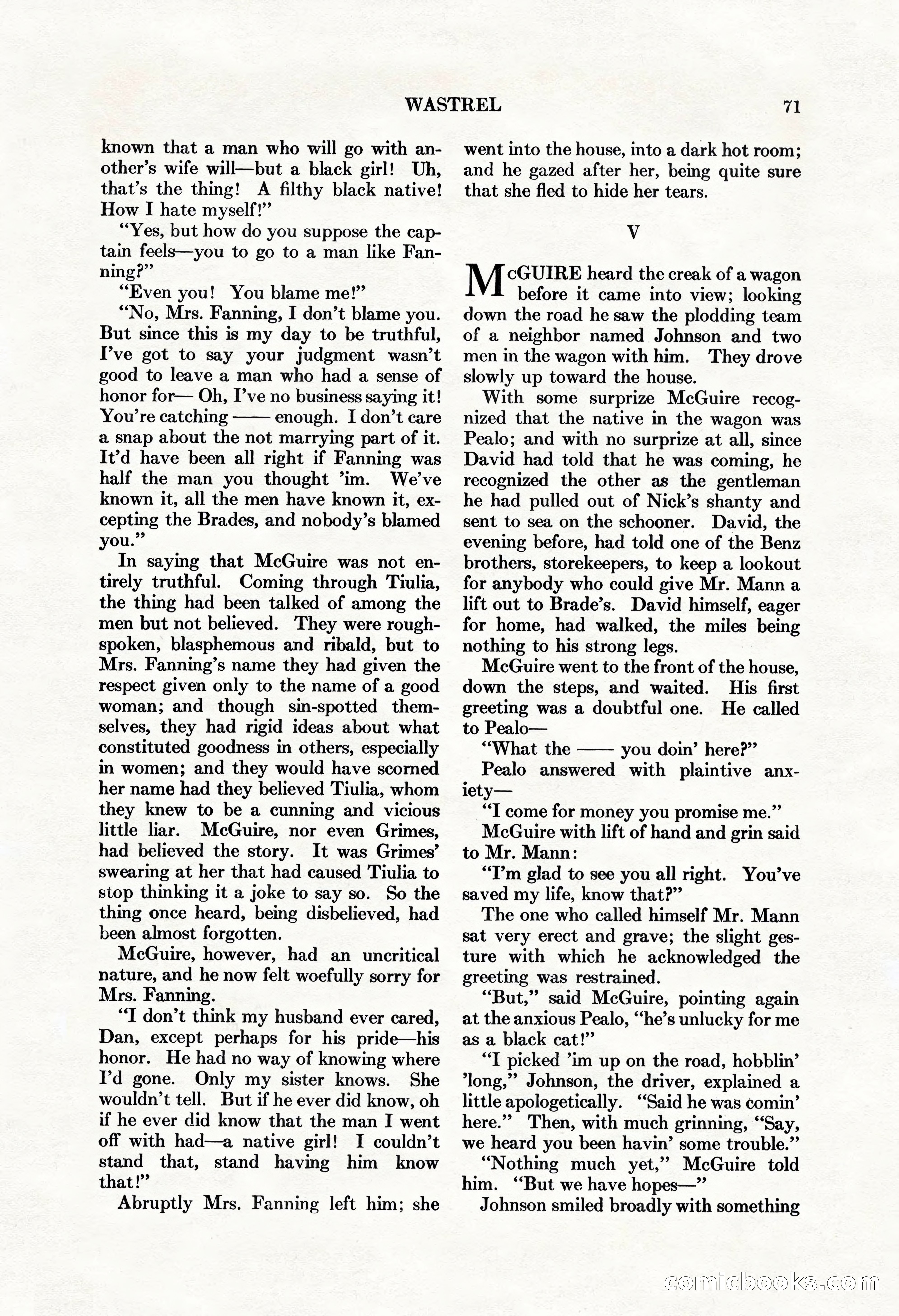Adventure, Vol. 62, No. 6 — page 73 of 206