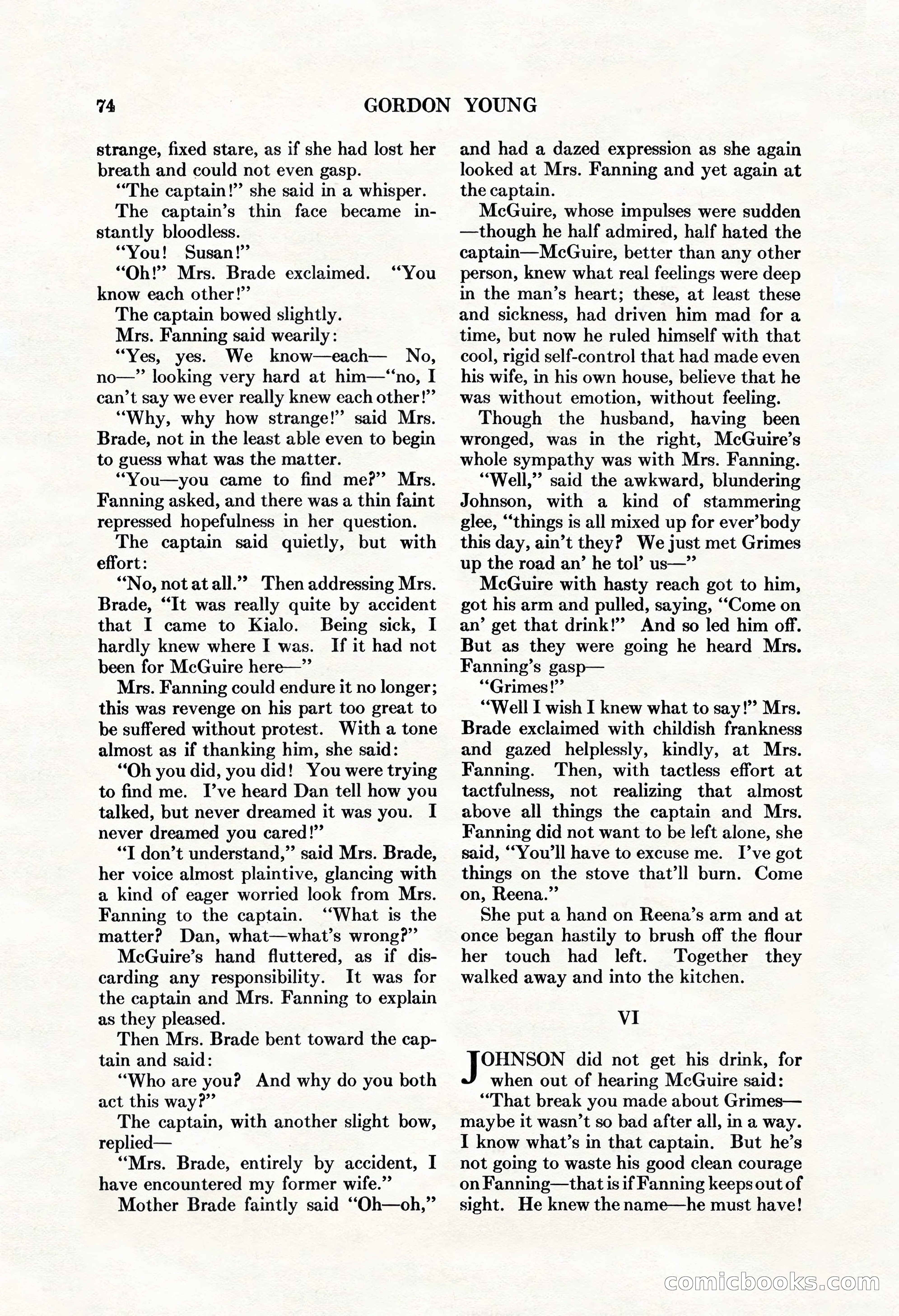 Adventure, Vol. 62, No. 6 — page 76 of 206