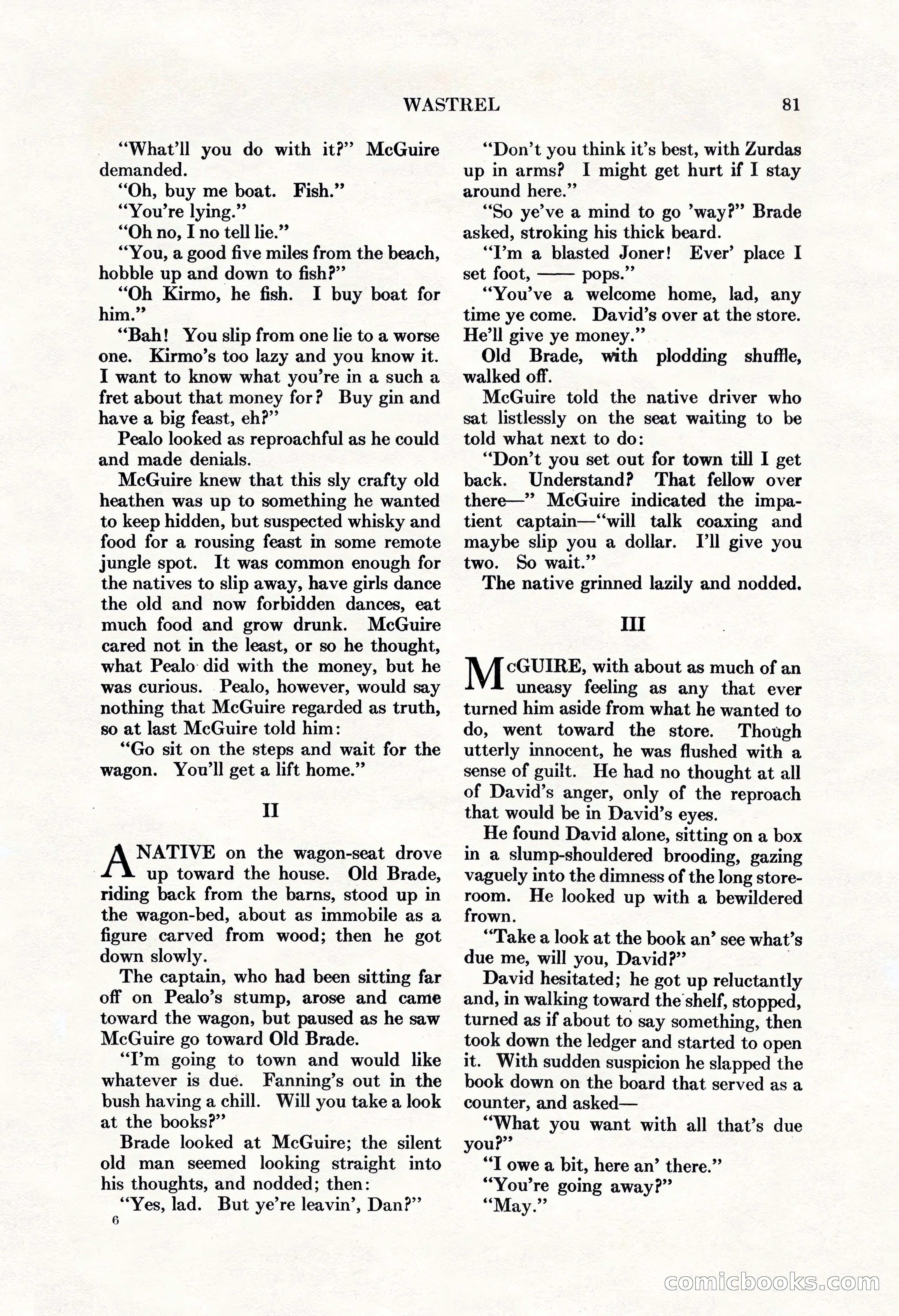 Adventure, Vol. 62, No. 6 — page 83 of 206