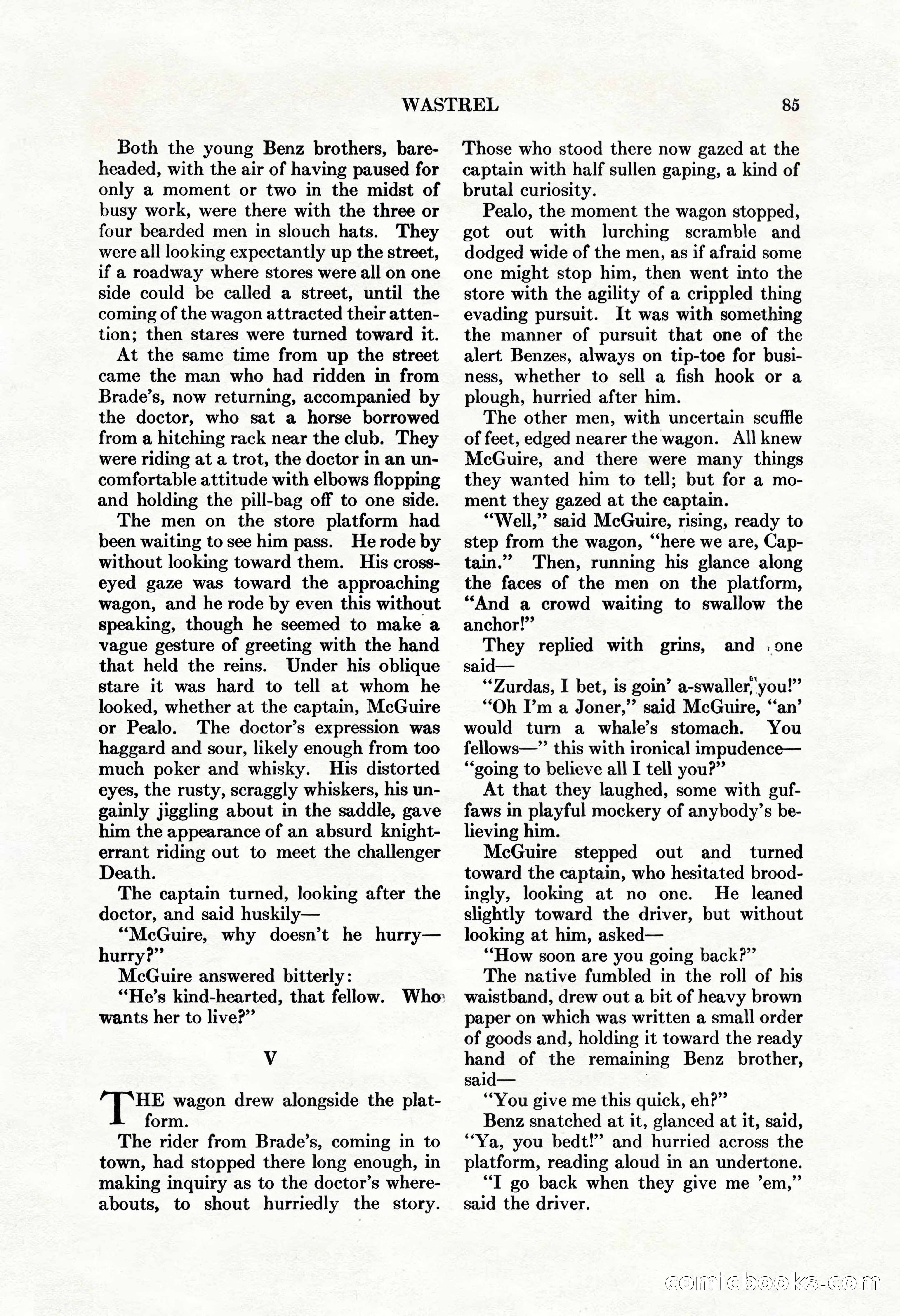 Adventure, Vol. 62, No. 6 — page 87 of 206