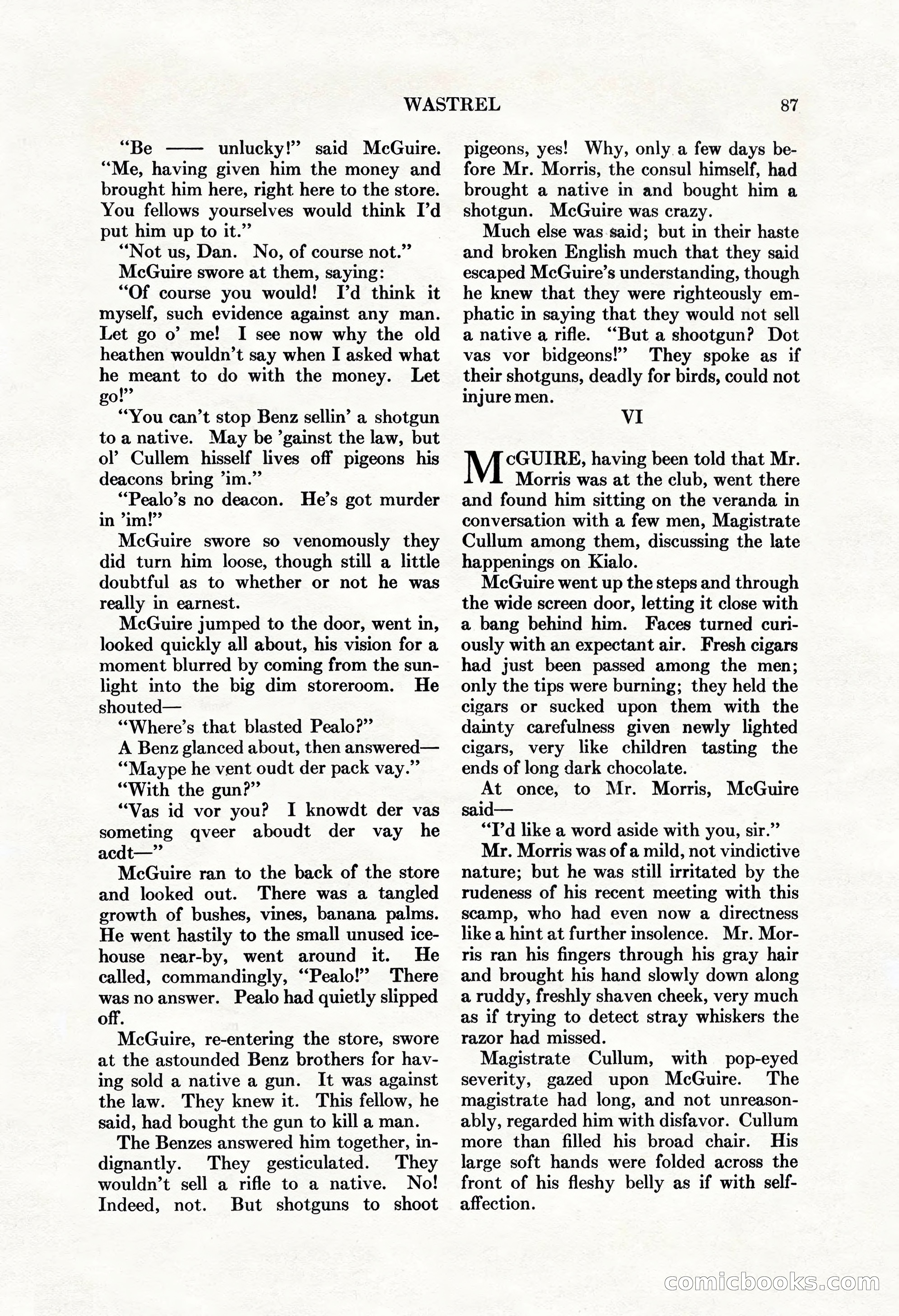 Adventure, Vol. 62, No. 6 — page 89 of 206