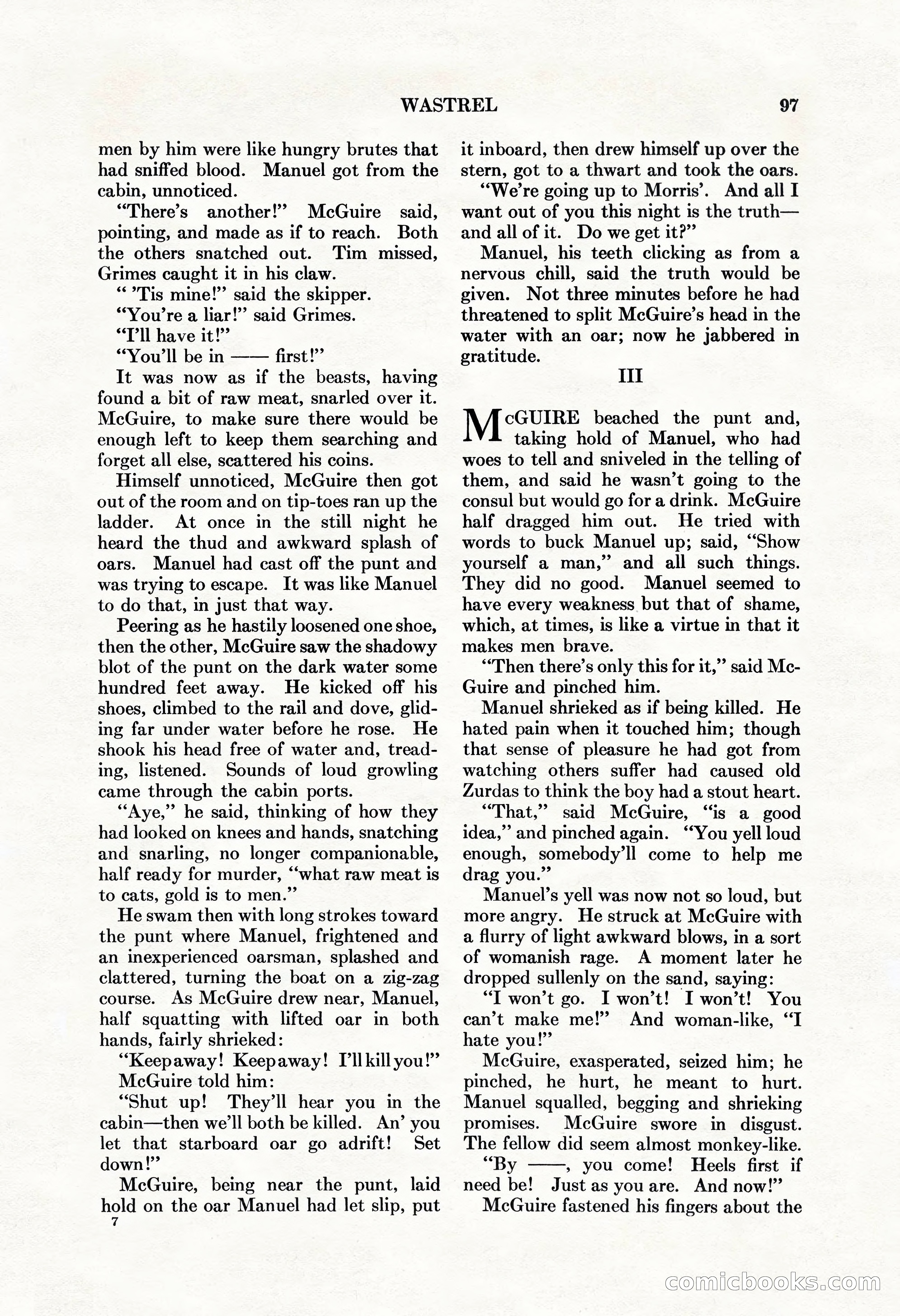 Adventure, Vol. 62, No. 6 — page 99 of 206