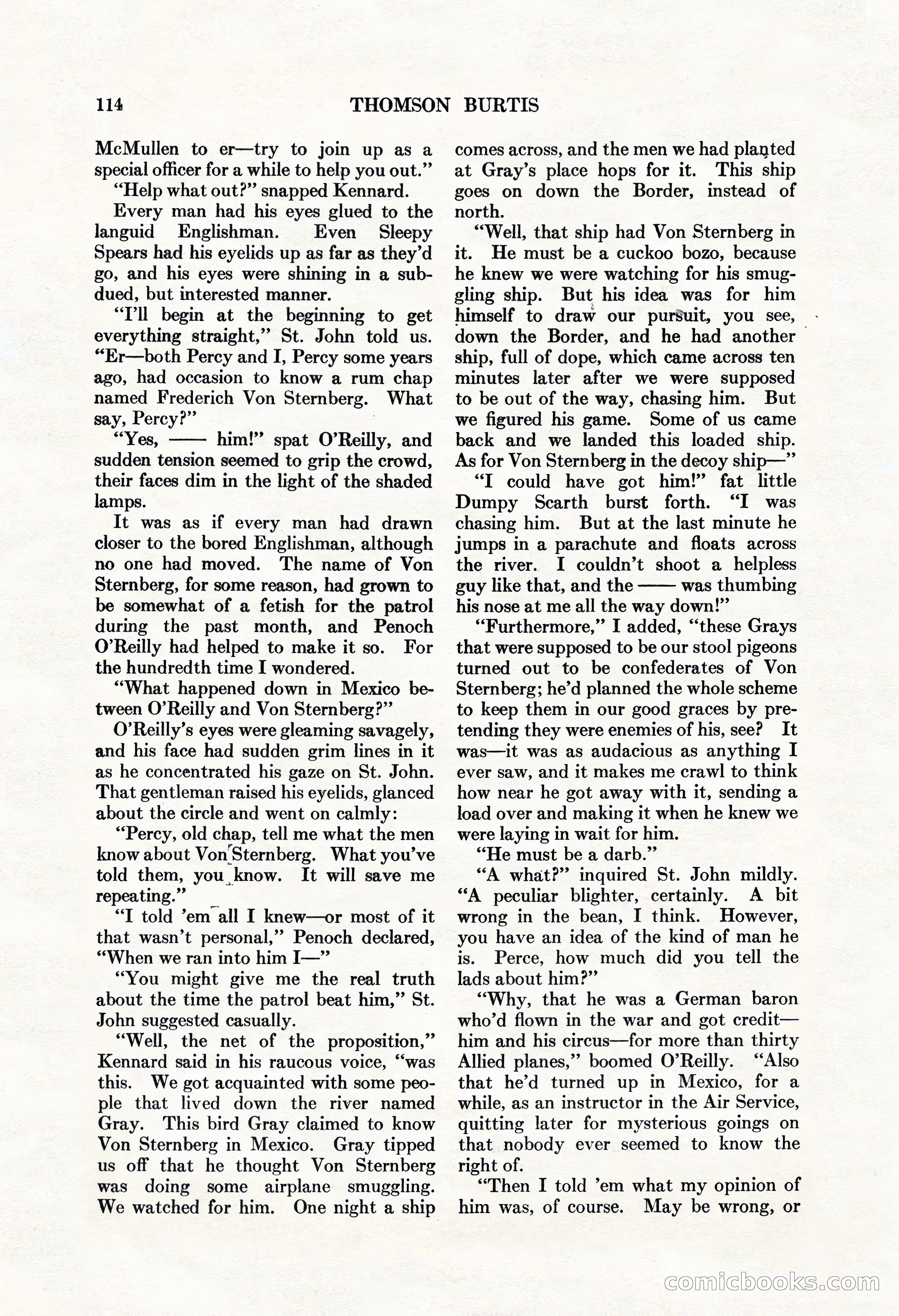 Adventure, Vol. 62, No. 6 — page 116 of 206