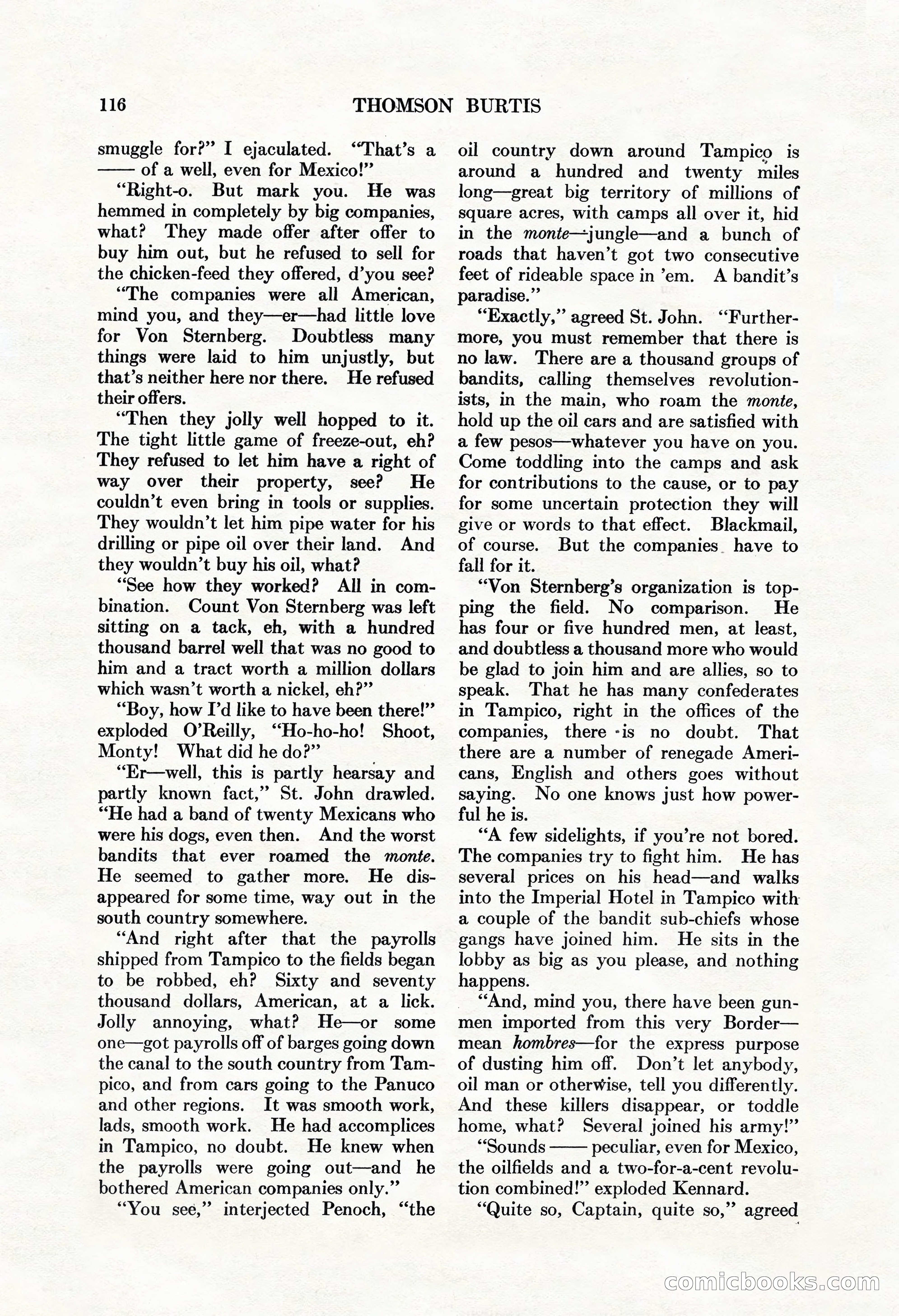 Adventure, Vol. 62, No. 6 — page 118 of 206