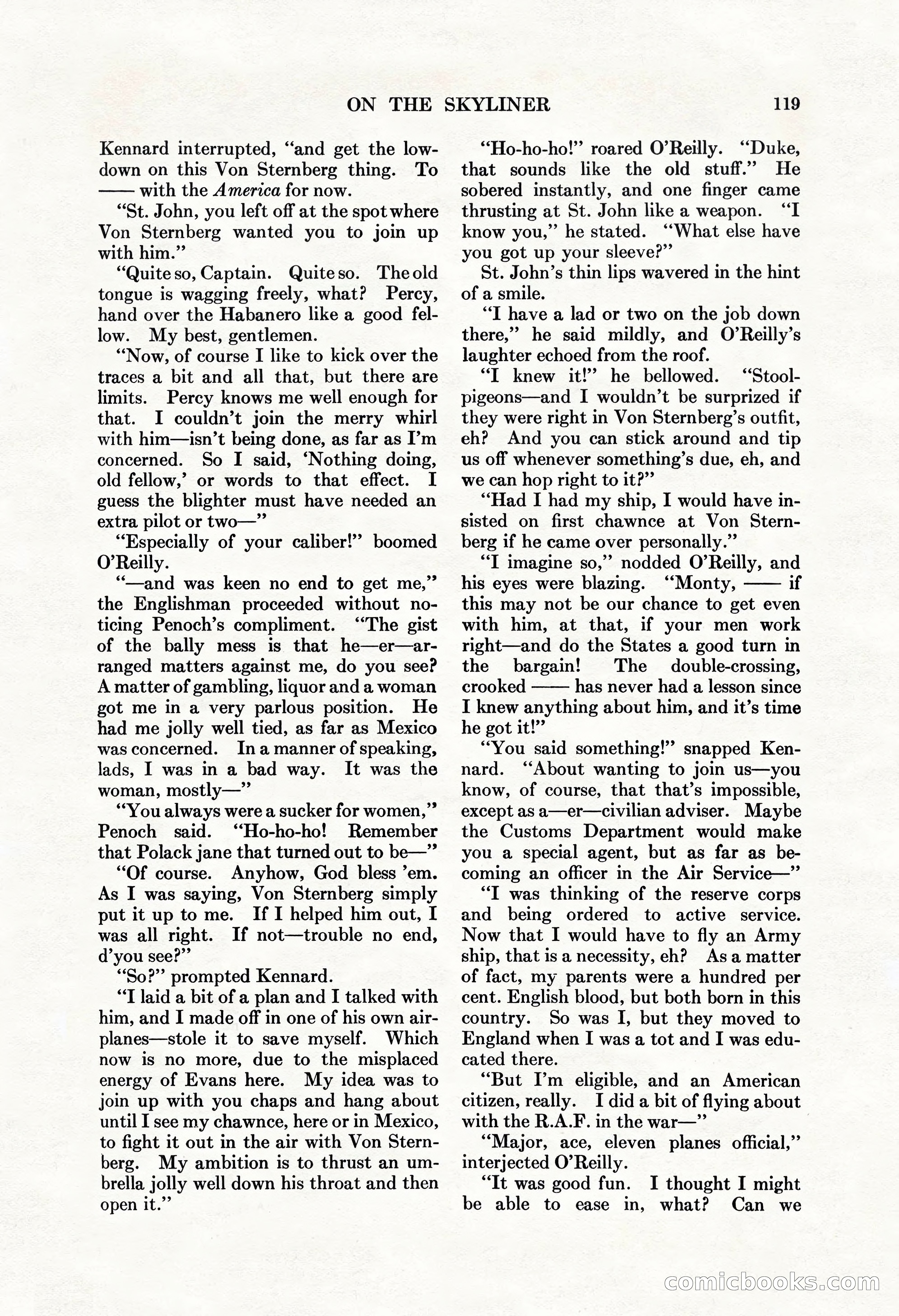 Adventure, Vol. 62, No. 6 — page 121 of 206