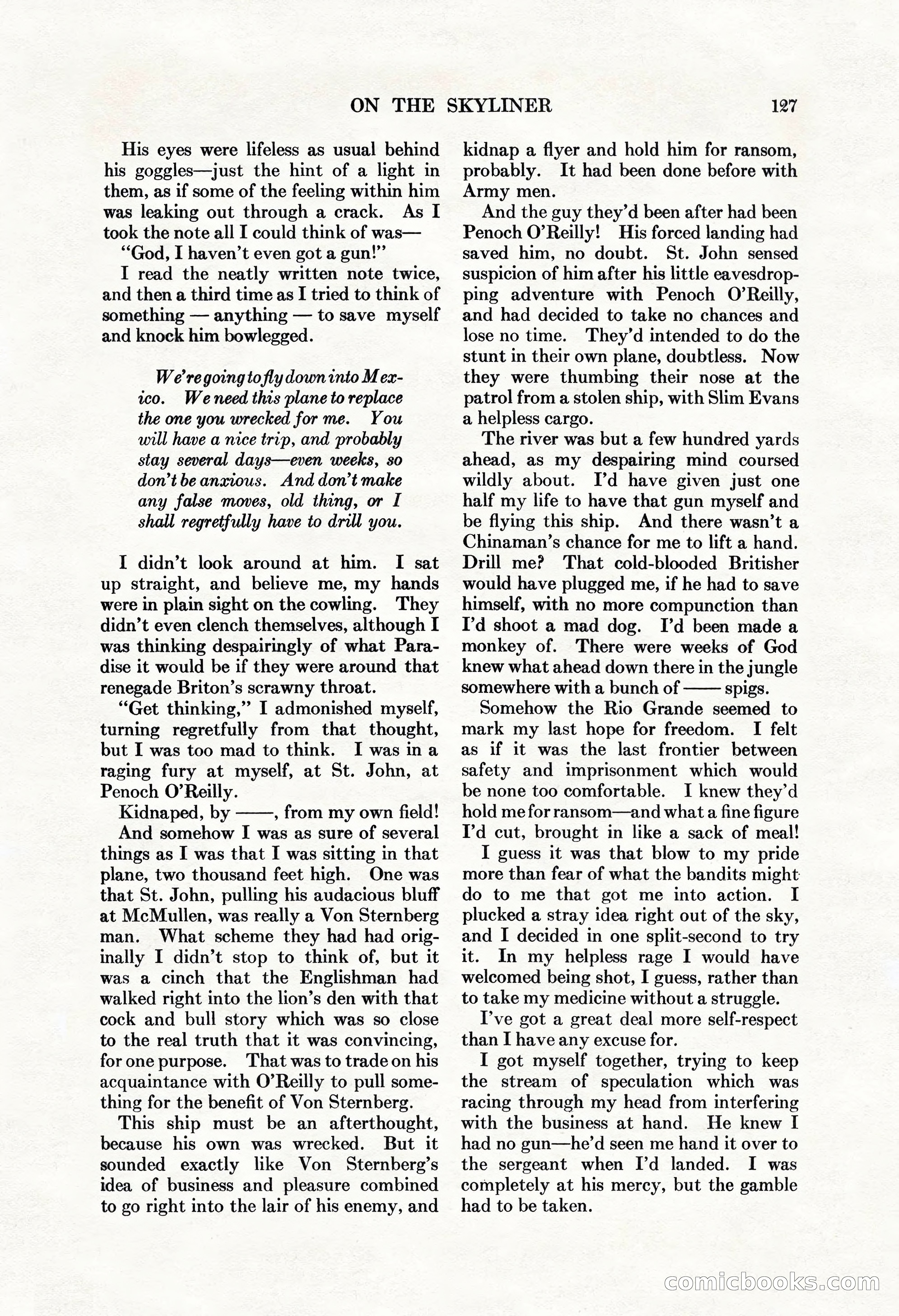 Adventure, Vol. 62, No. 6 — page 129 of 206