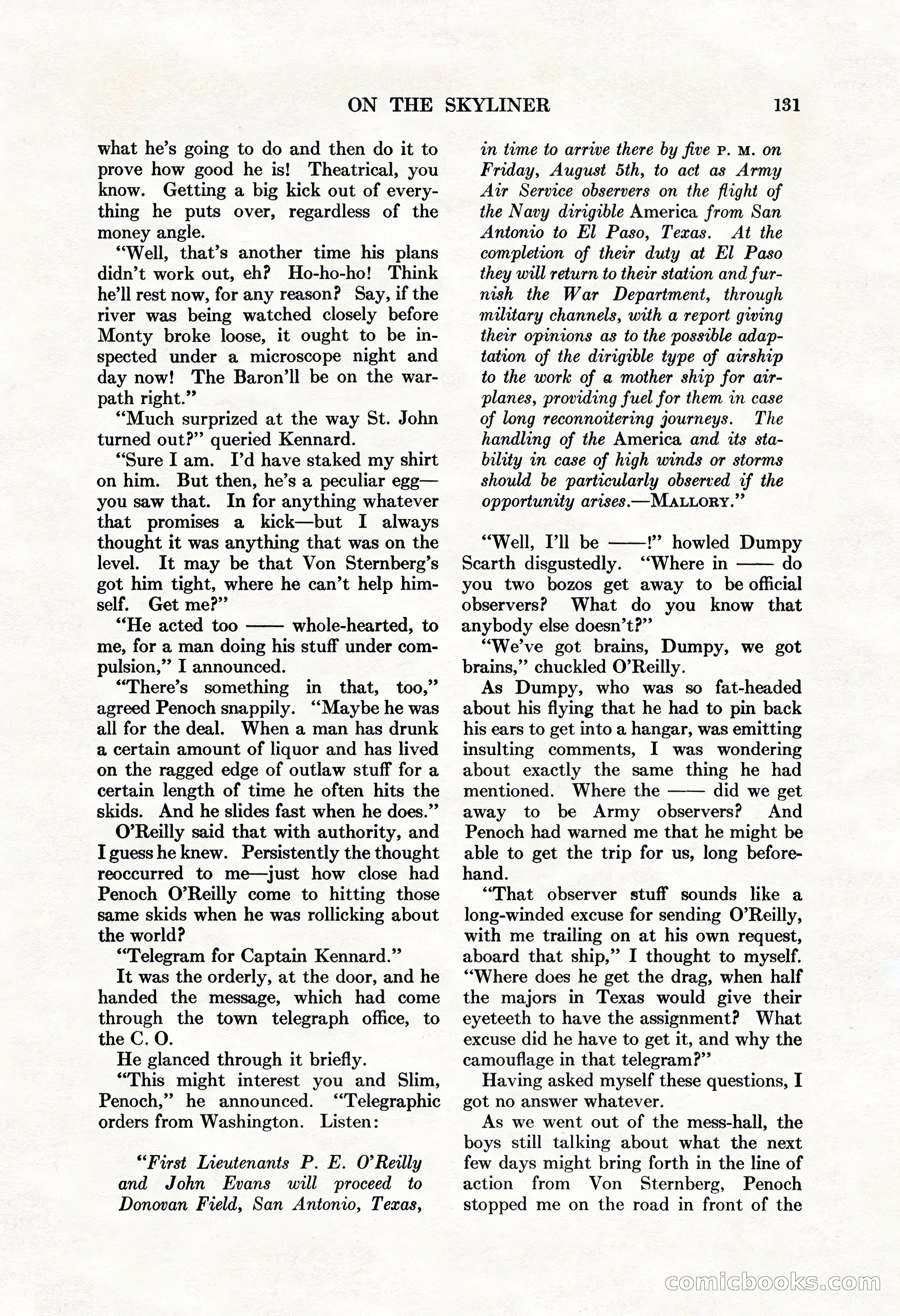 Adventure, Vol. 62, No. 6 — page 133 of 206