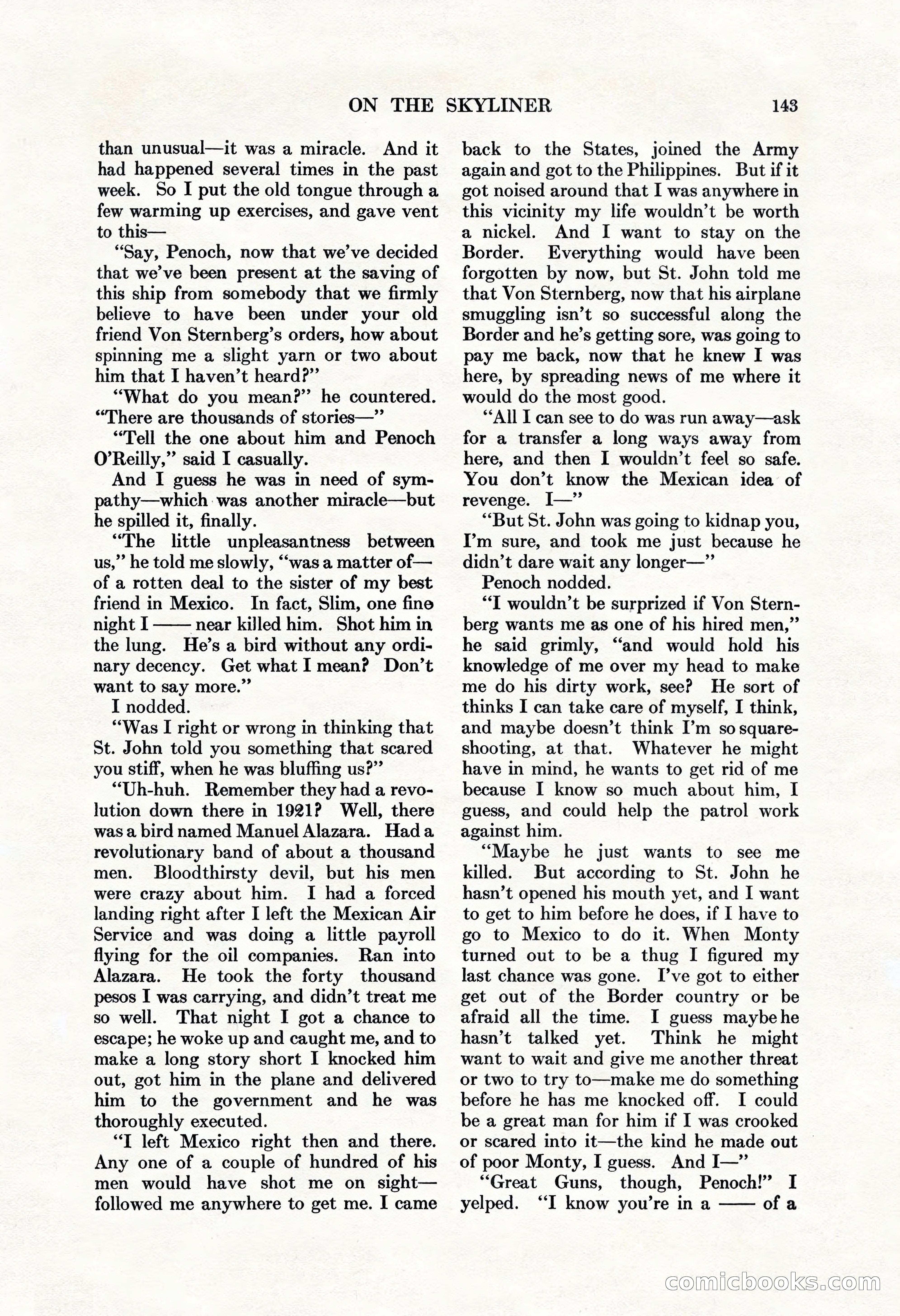 Adventure, Vol. 62, No. 6 — page 145 of 206