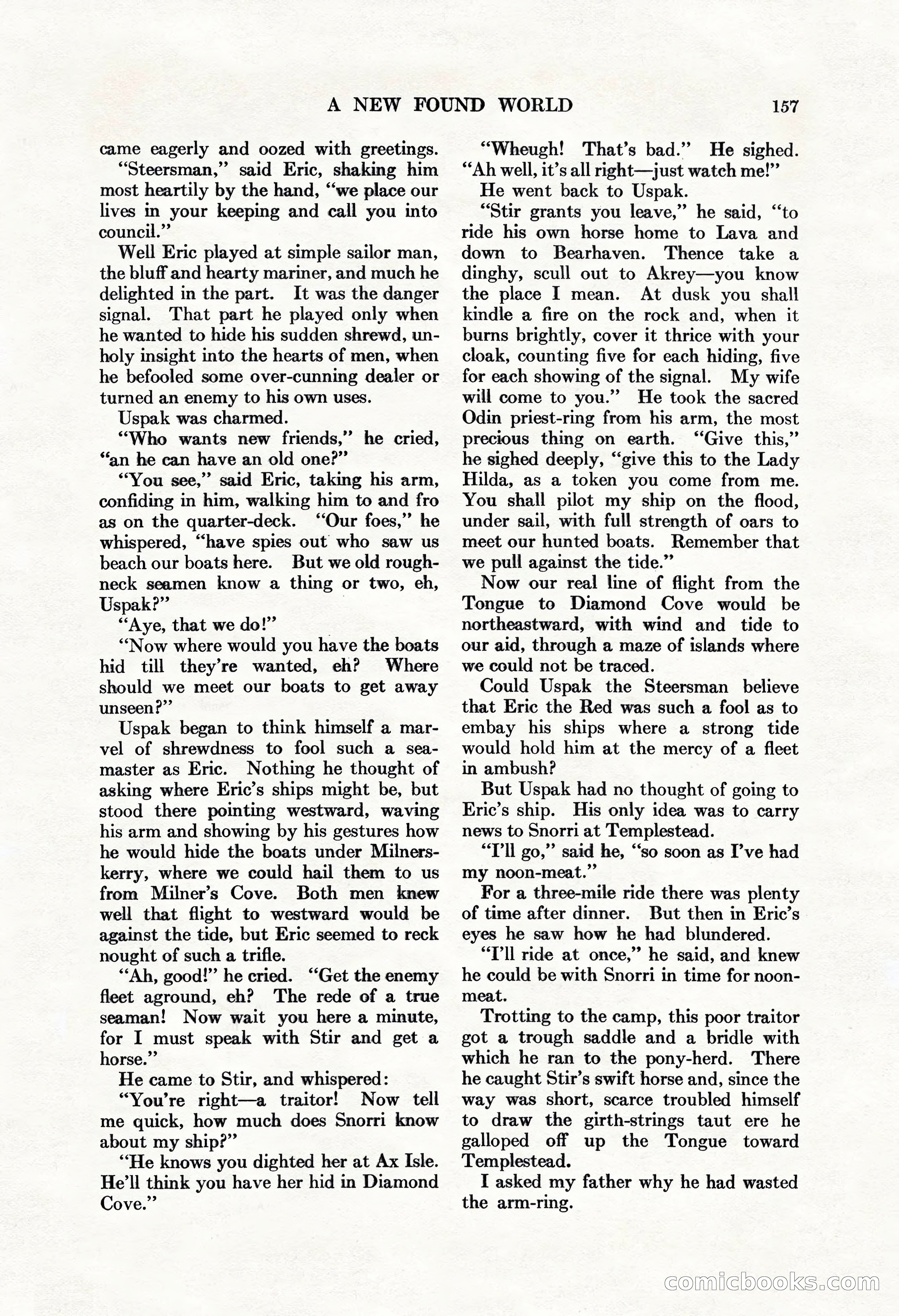 Adventure, Vol. 62, No. 6 — page 159 of 206