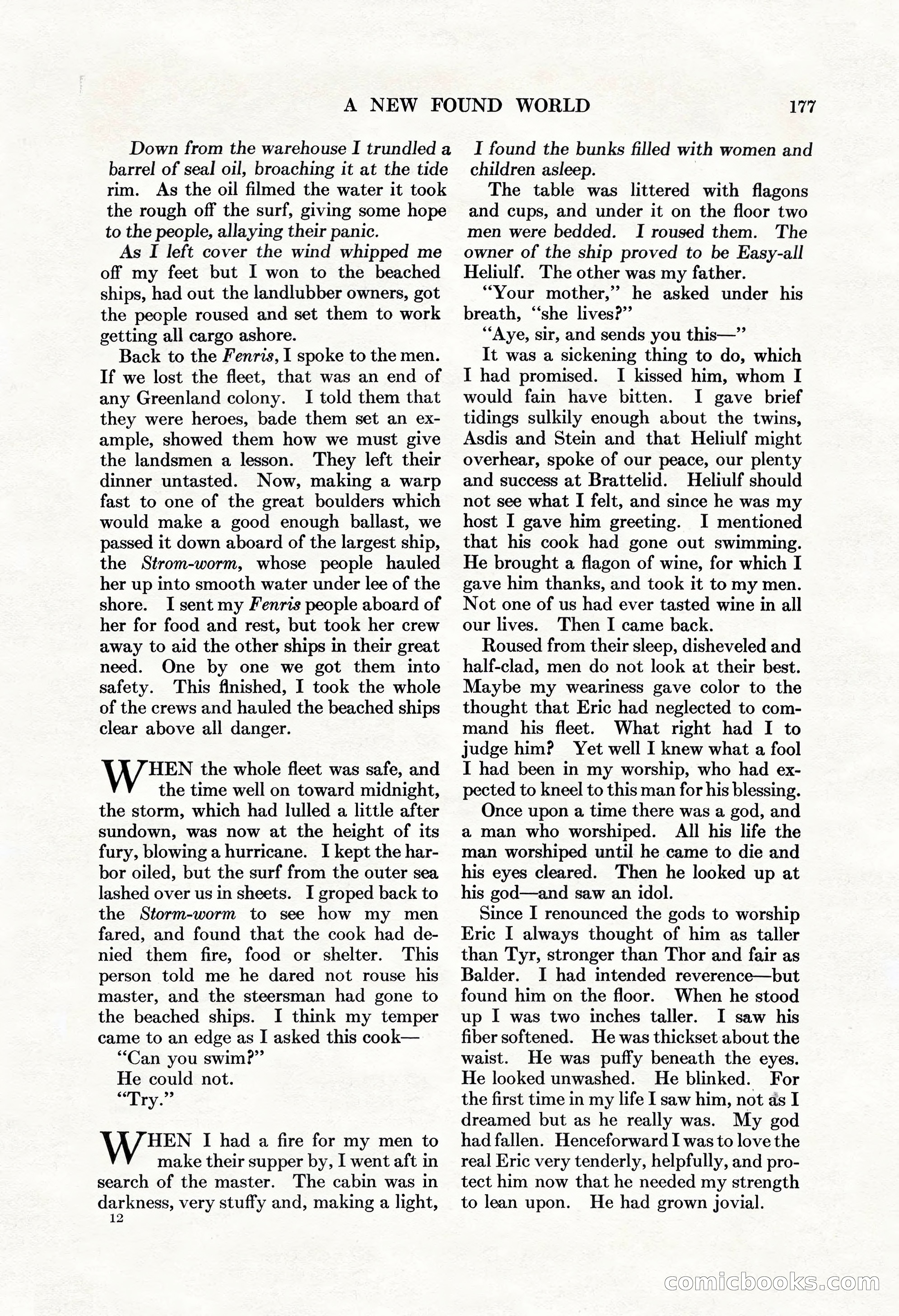 Adventure, Vol. 62, No. 6 — page 179 of 206