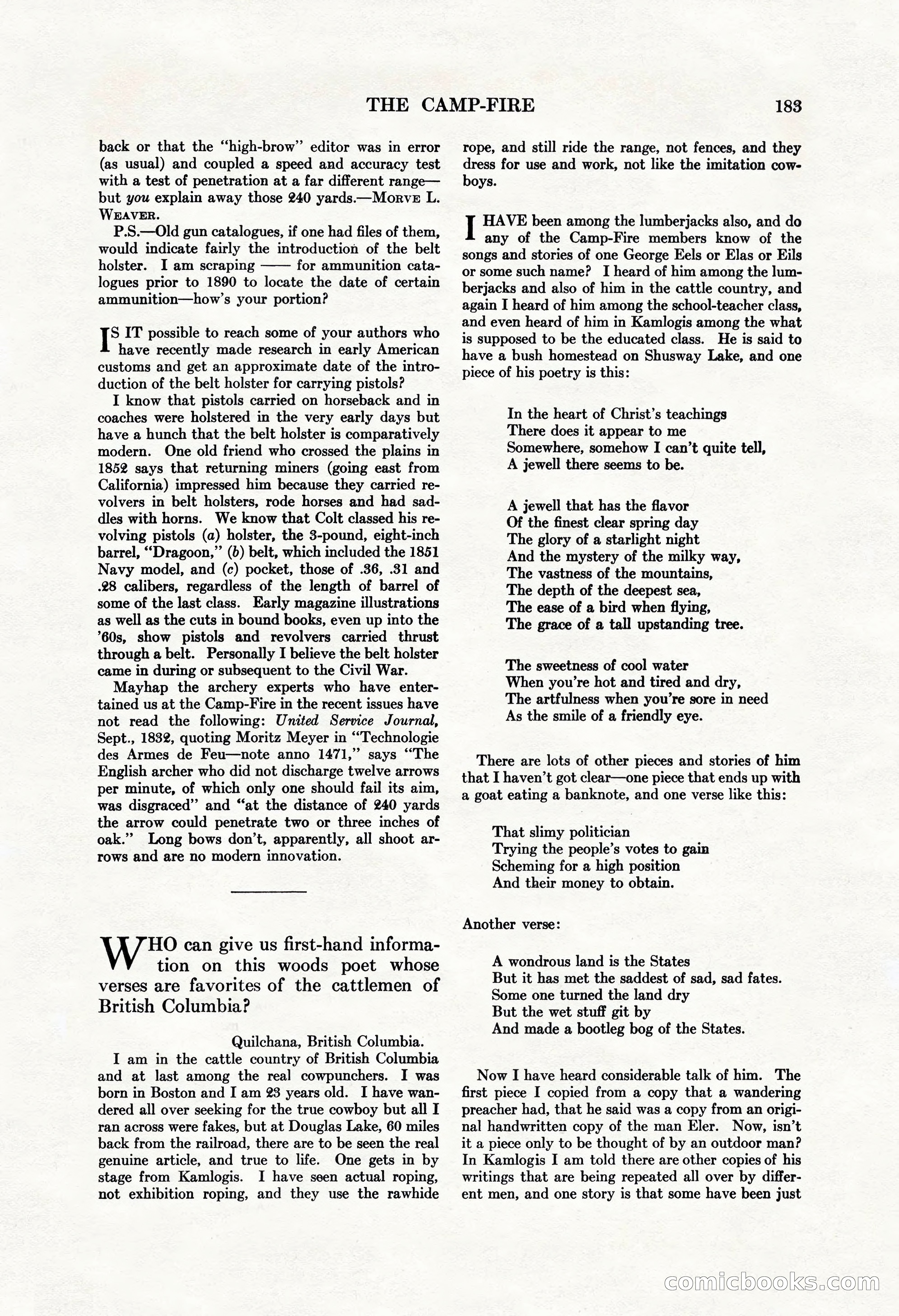 Adventure, Vol. 62, No. 6 — page 185 of 206