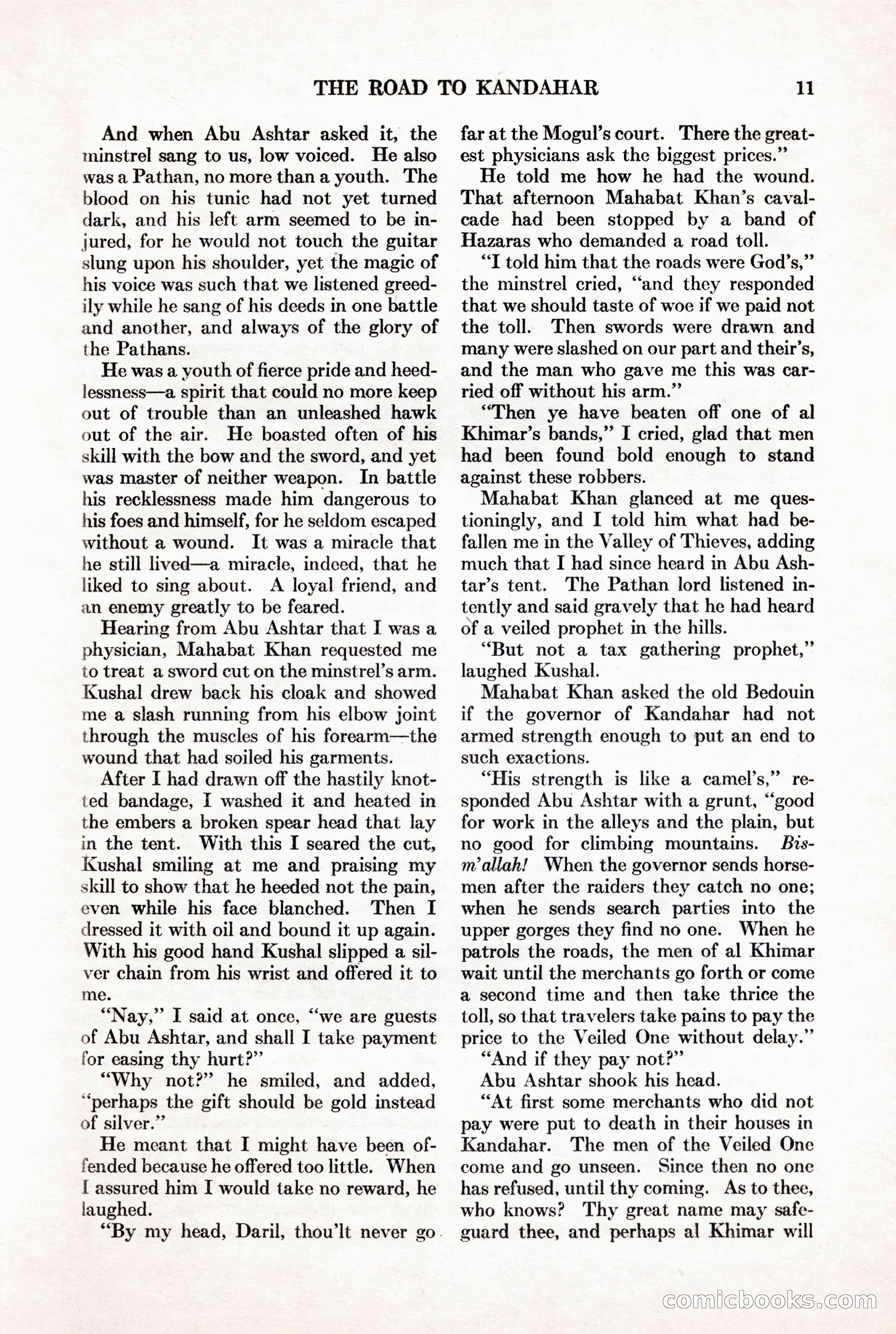 Adventure, November 15, 1927 — page 13 of 196