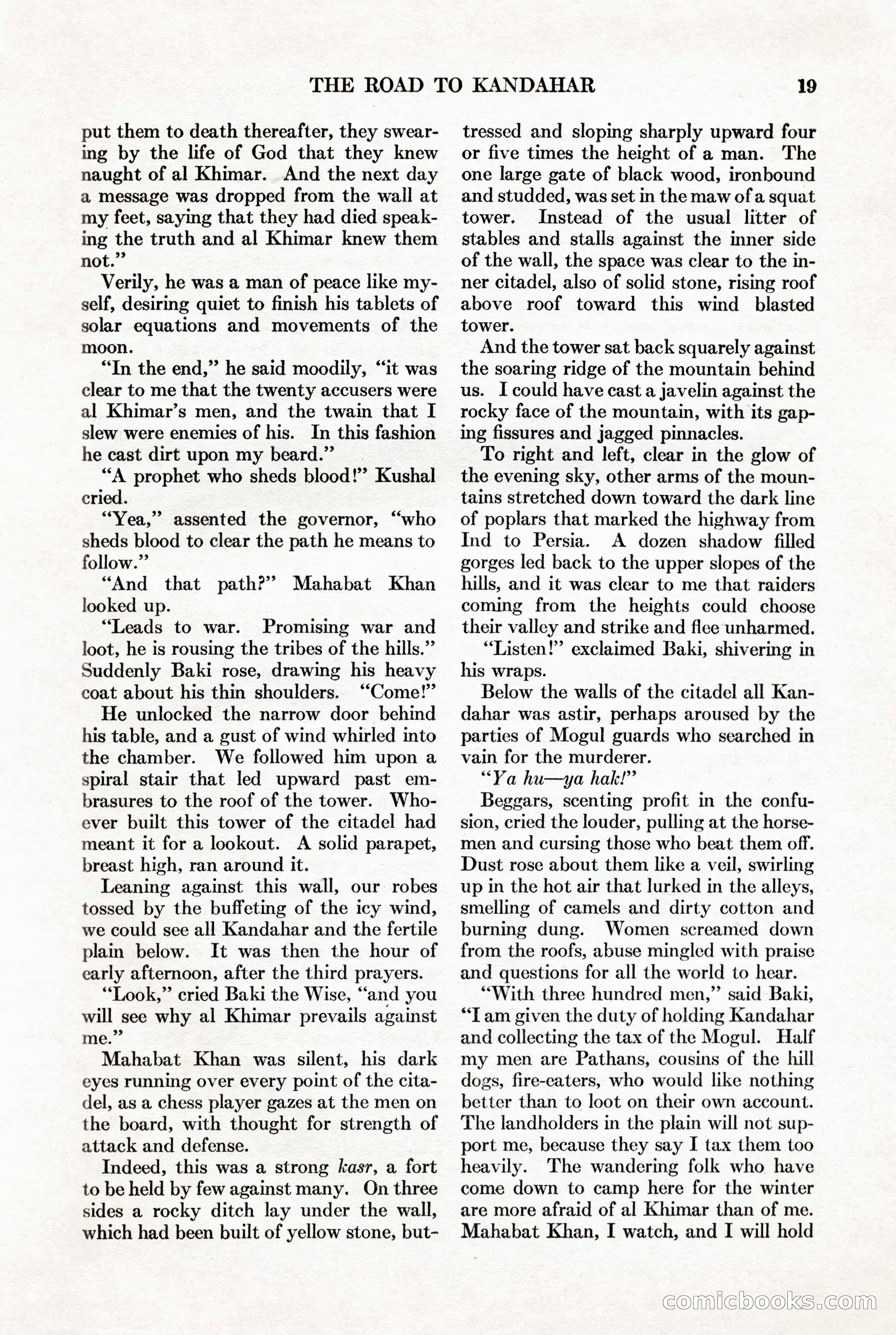 Adventure, November 15, 1927 — page 21 of 196